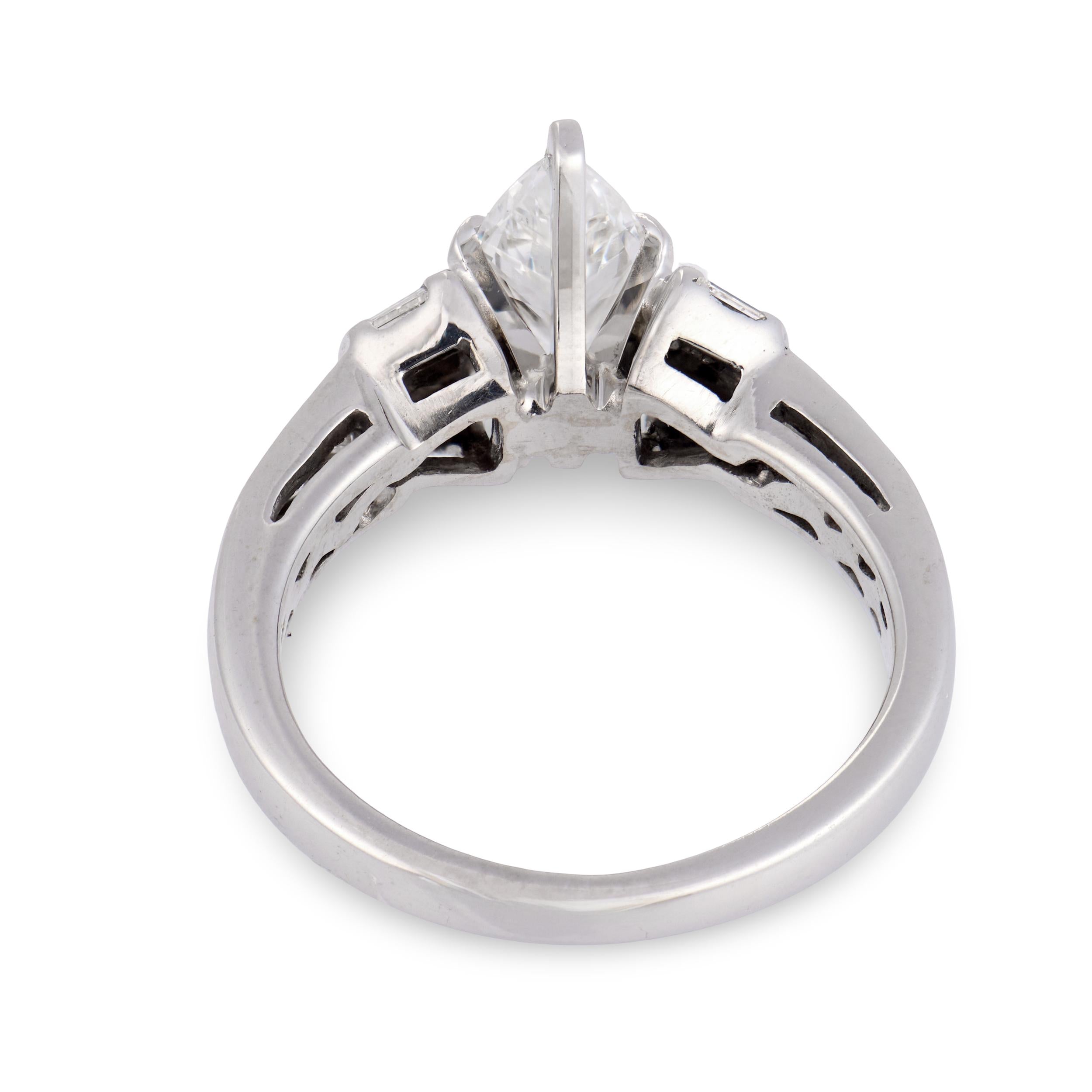 Vintage 14k Diamond Engagement Ring .80ct