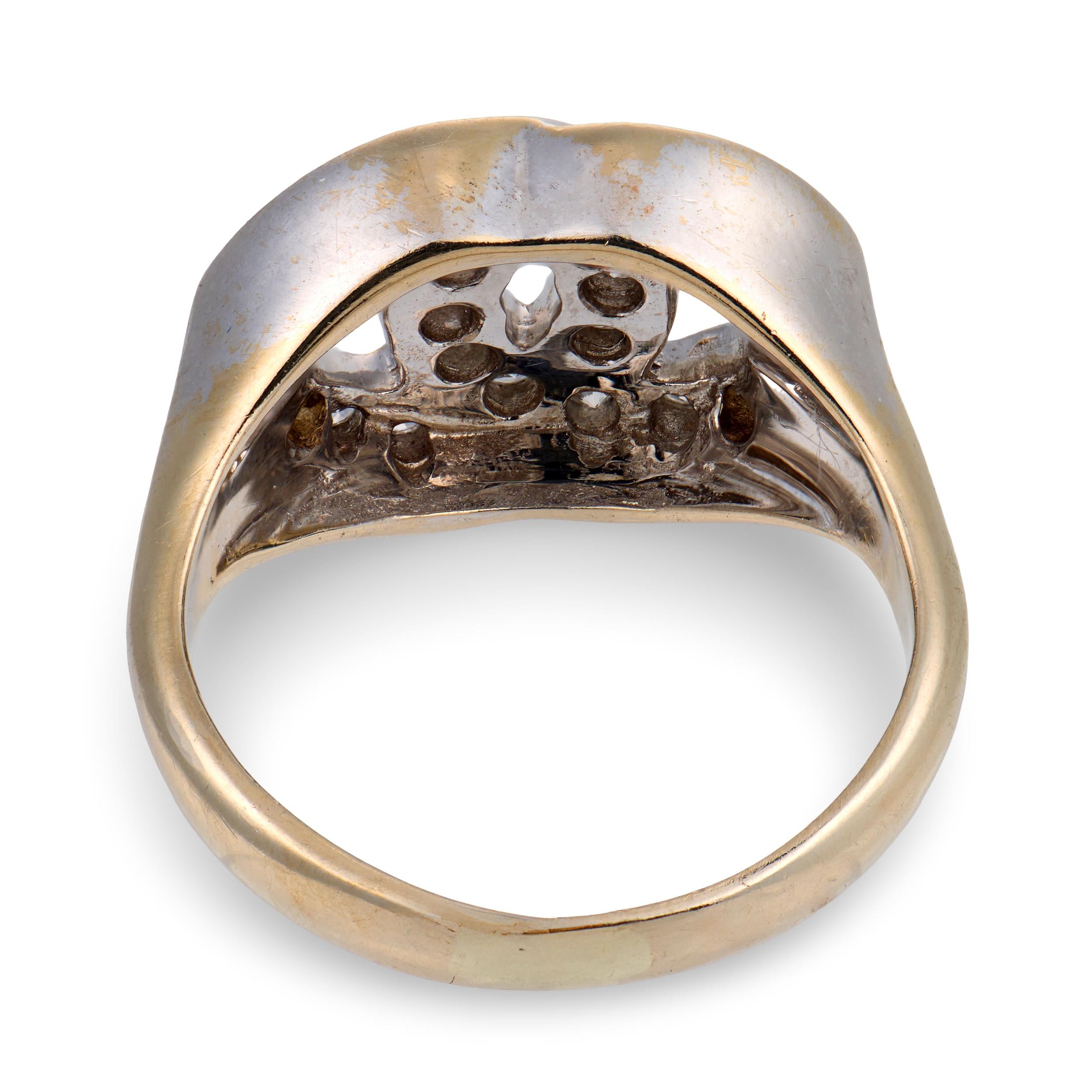 CHANEL Estate 18k Diamond Ring