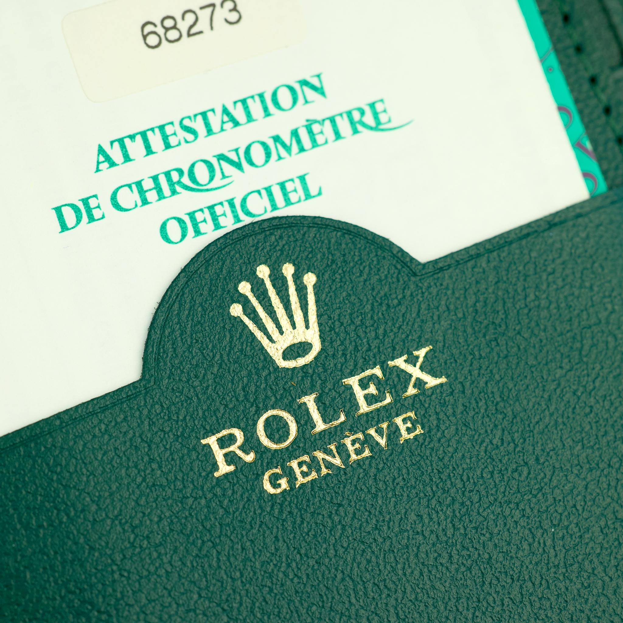 ROLEX Estate 18K/Stainless Steel Lady Datejust Wristwatch