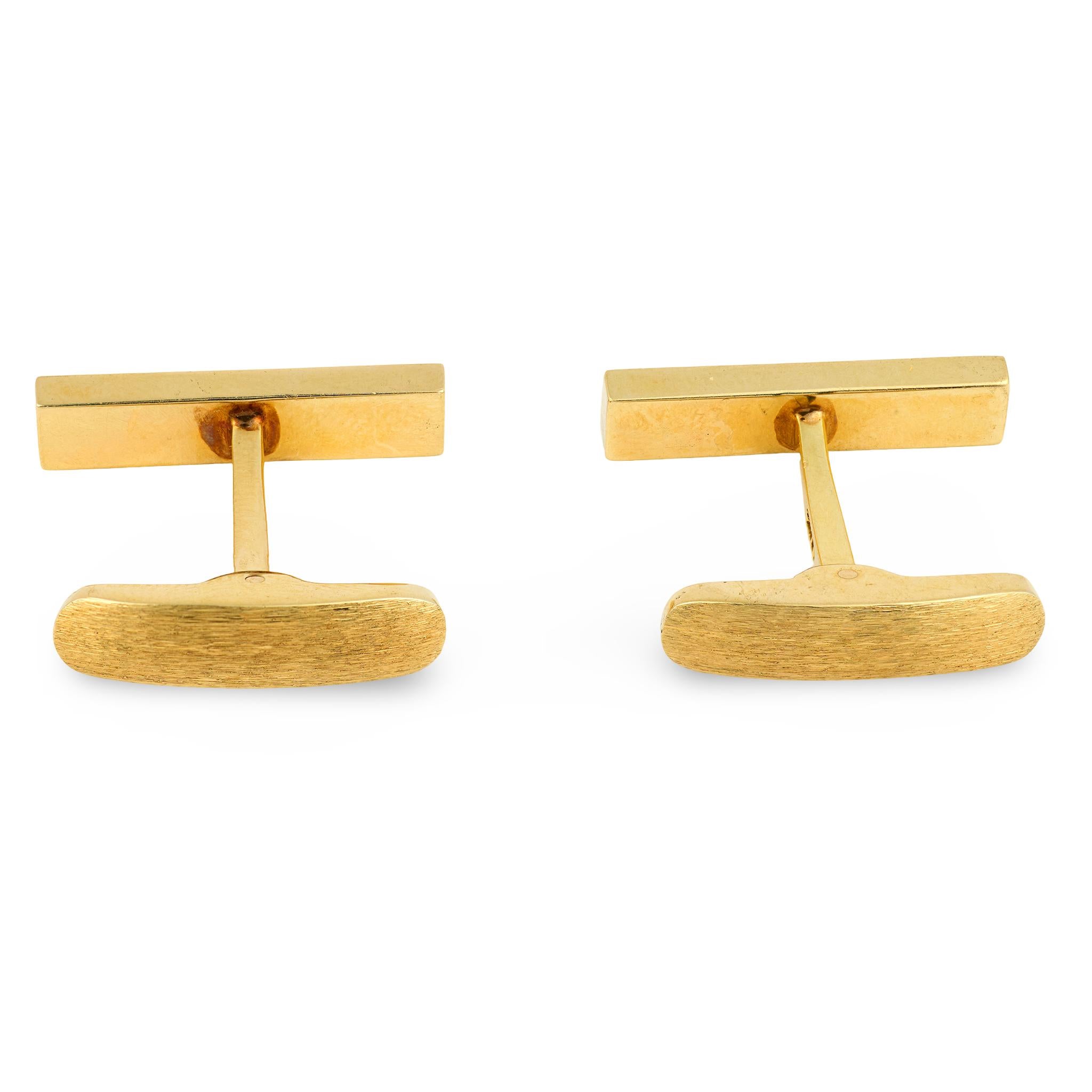 Vintage 14k Lapis Cufflinks