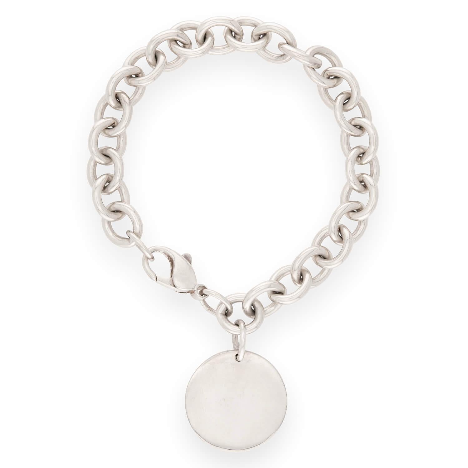TIFFANY & CO Estate Sterling Silver "Return to Tiffany" Bracelet