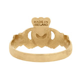 Estate 9kt Gold Irish Claddagh Ring