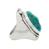 Vintage Sterling Silver Native American Turquoise Ring