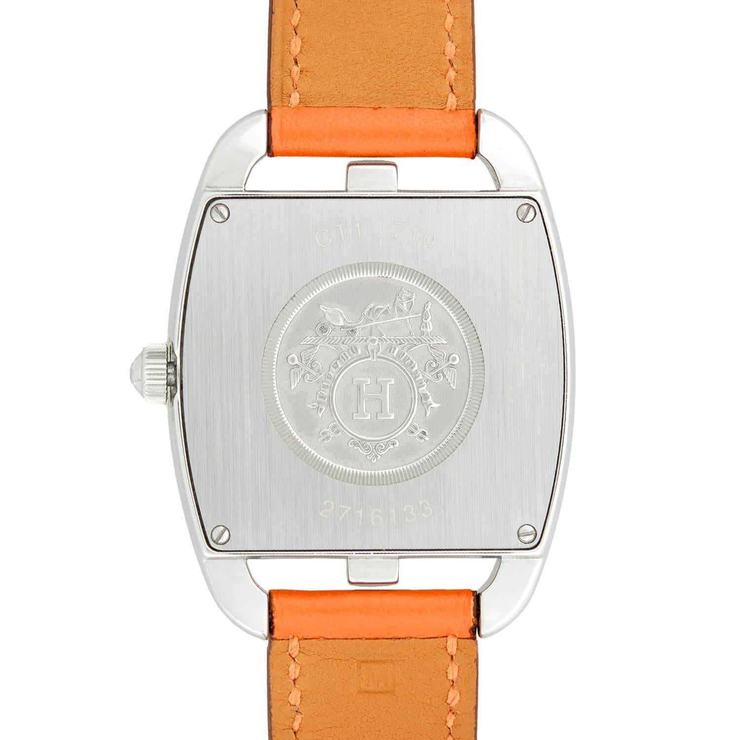 Estate Hermes Cape Cod Tonneau Wrap-Around Watch
