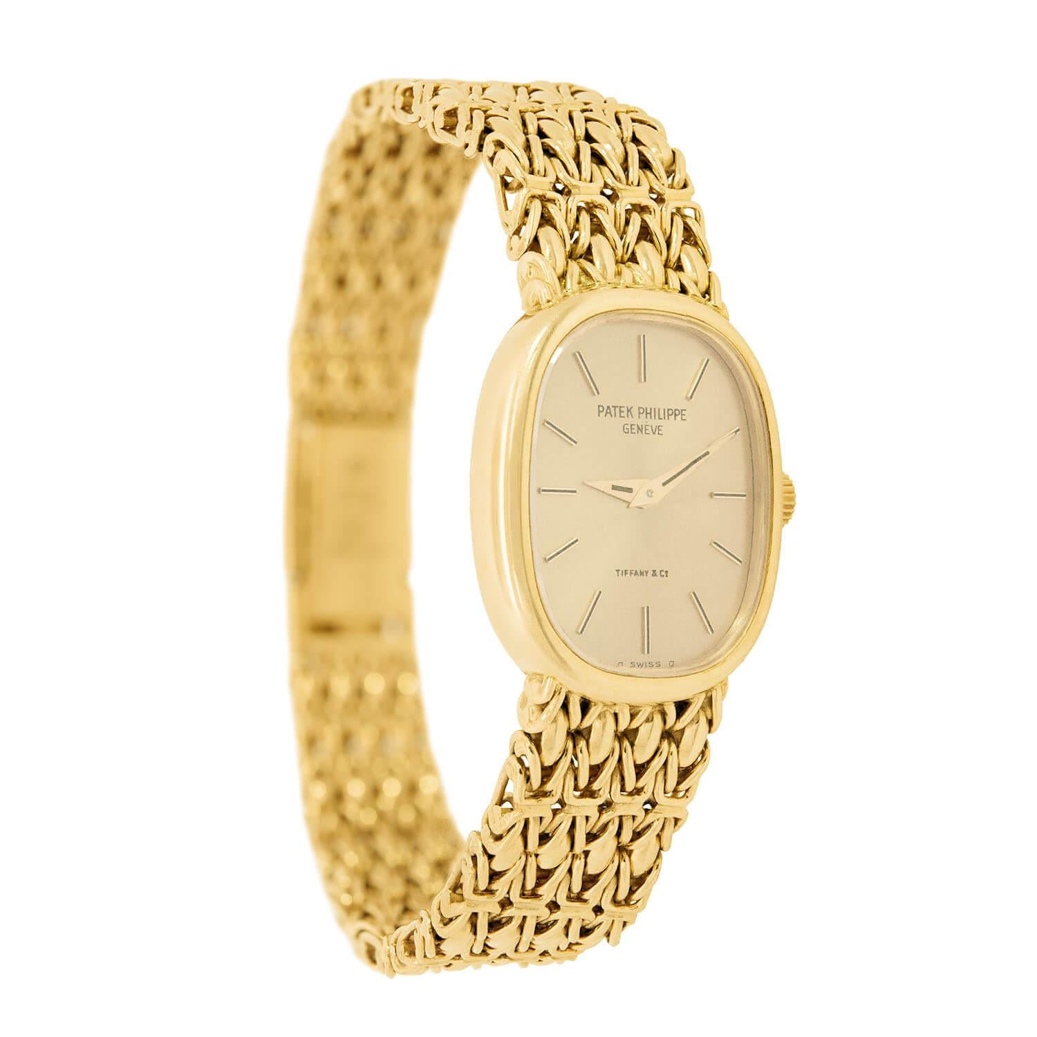 PATEK PHILIPPE for TIFFANY & Co. Vintage 18k Watch
