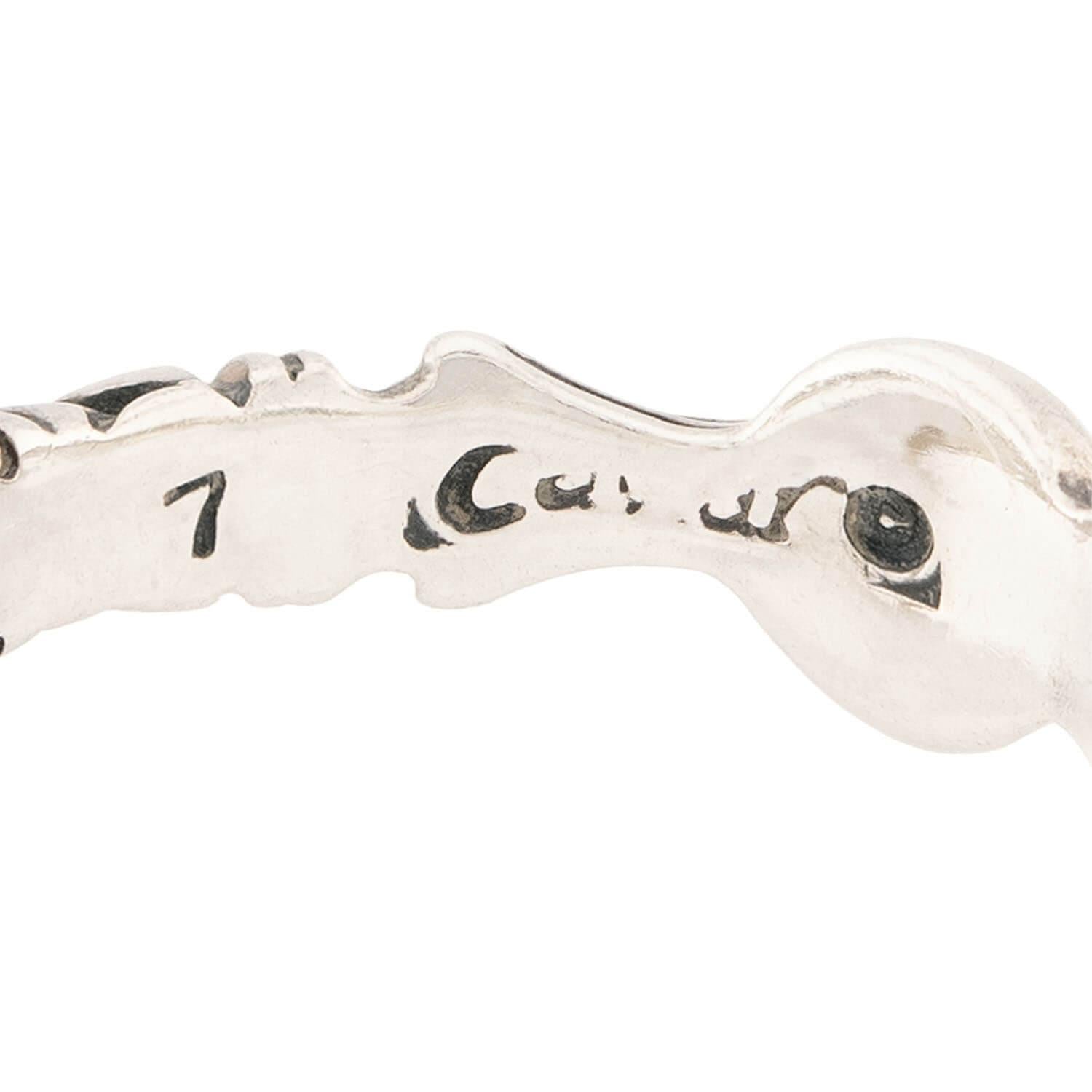 LAGOS Estate 18k & Sterling Silver Moonstone Ring