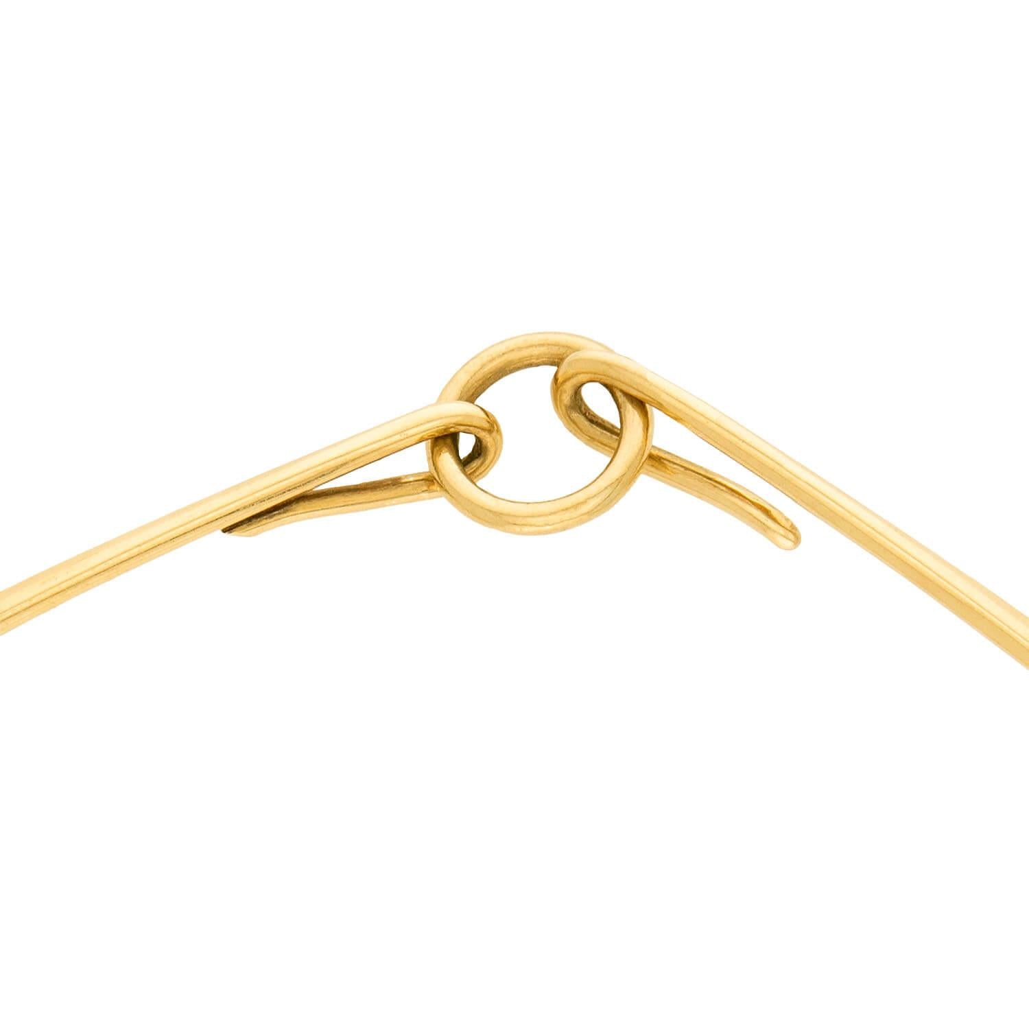 BENT GABRIELSEN Vintage 18k Collar Necklace