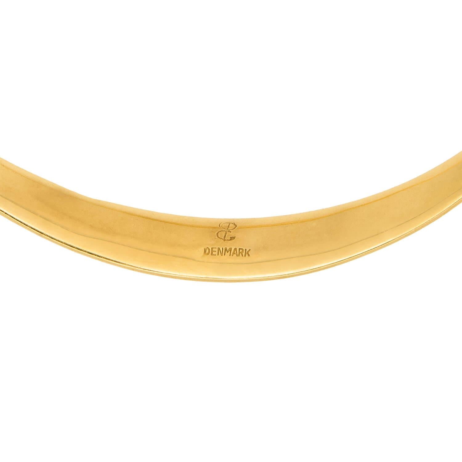 BENT GABRIELSEN Vintage 18k Collar Necklace