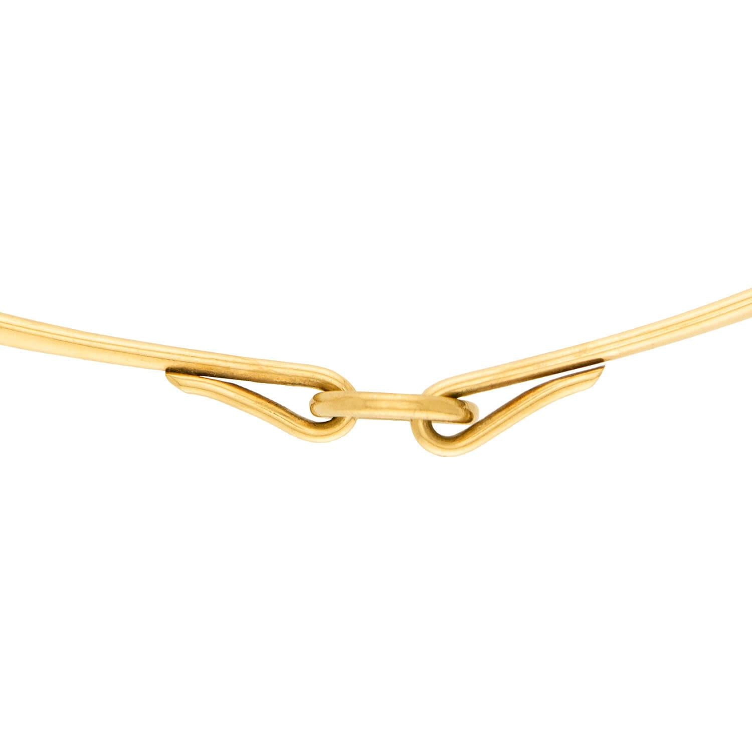BENT GABRIELSEN Vintage 18k Collar Necklace