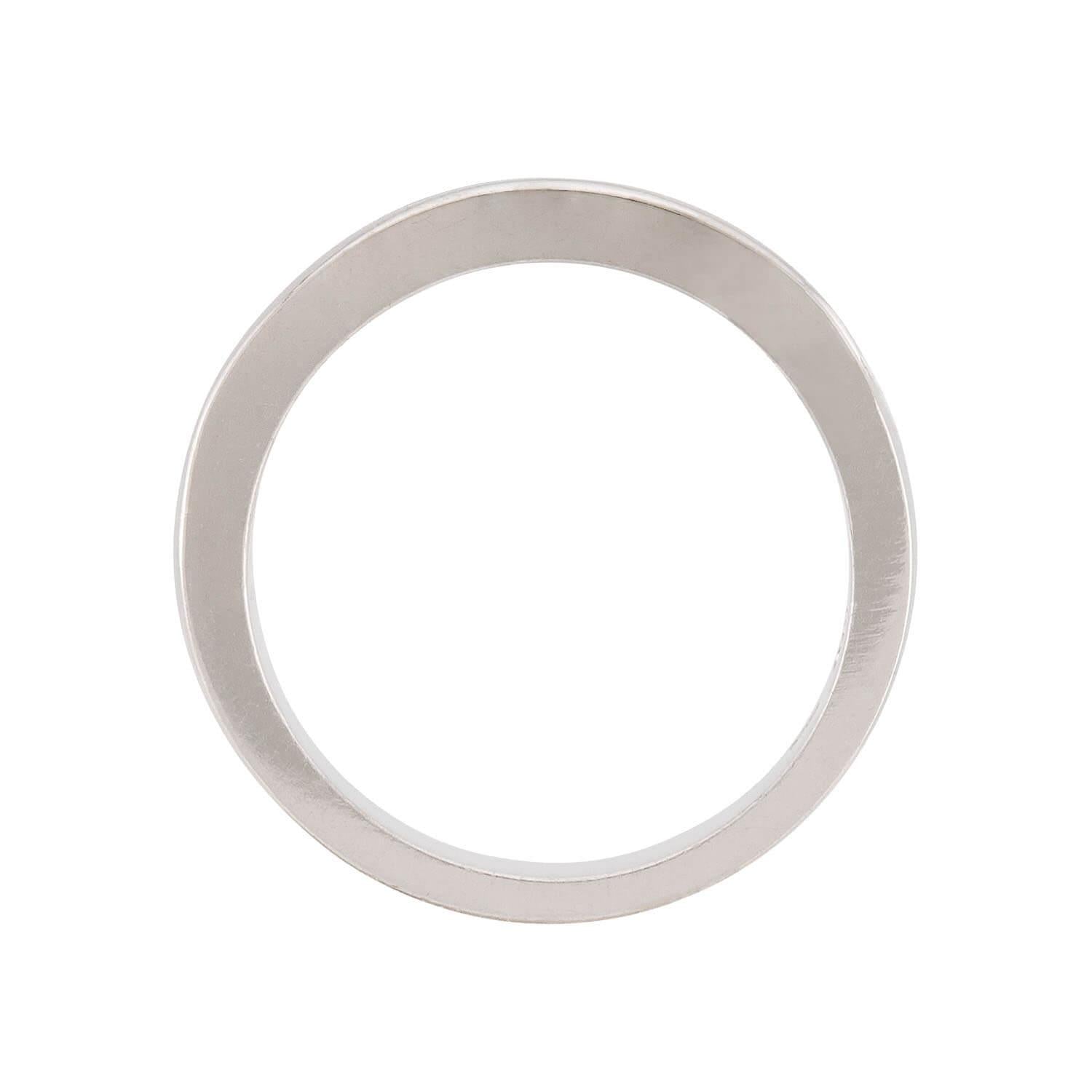 Estate 14k Diamond Half Eternity Ring