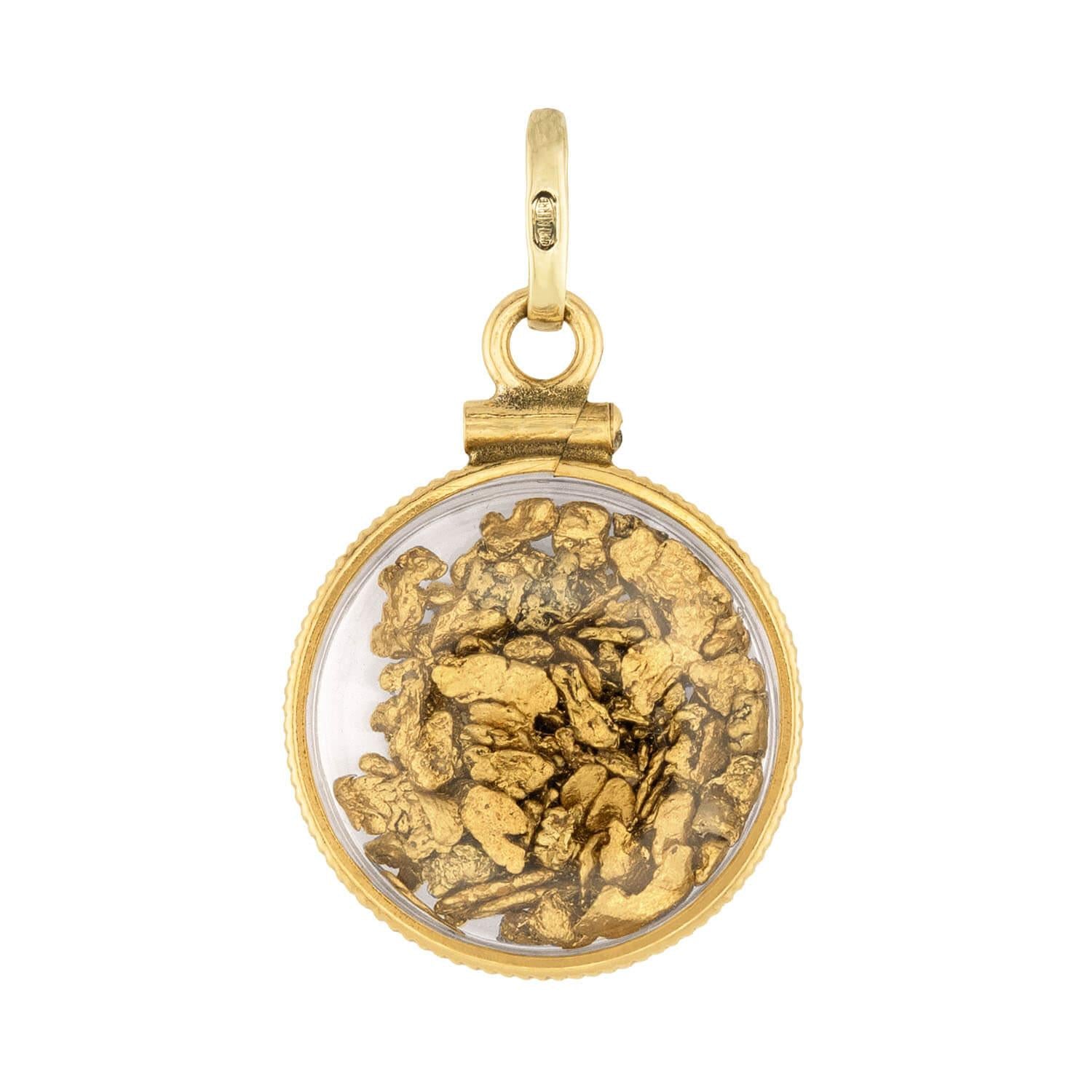 Vintage 14k "Gold Dust" Pendant/Charm