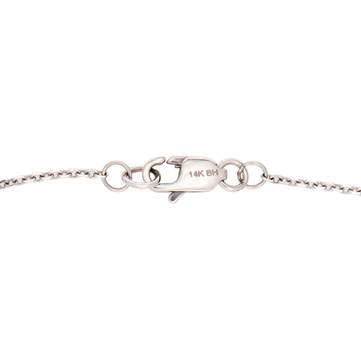 Estate 14k Pearl Chain Necklace