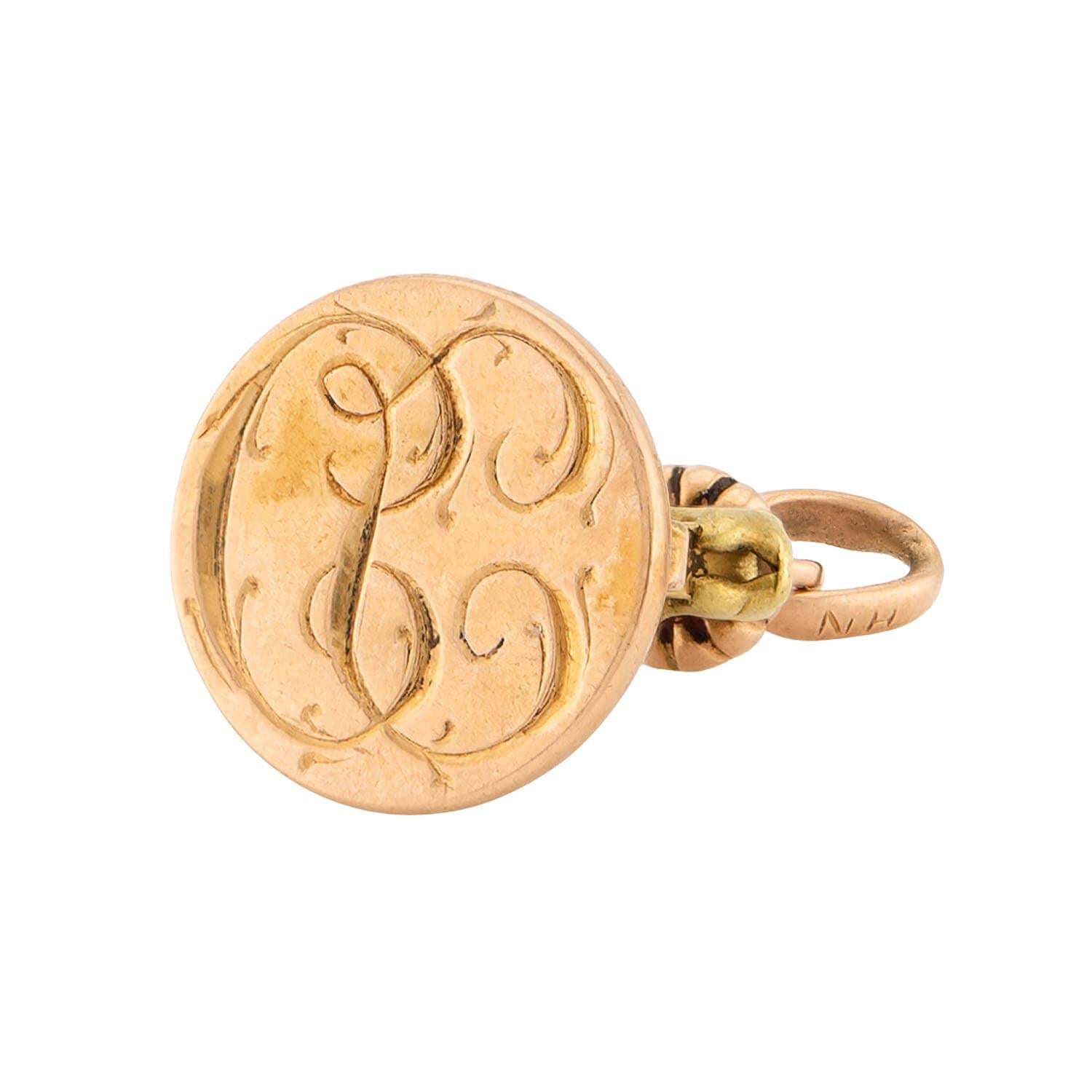 Victorian 18k French Fob Pendant/Charm