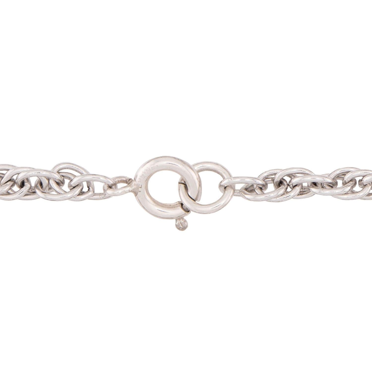 Victorian Sterling Silver Repoussé Match Safe Necklace