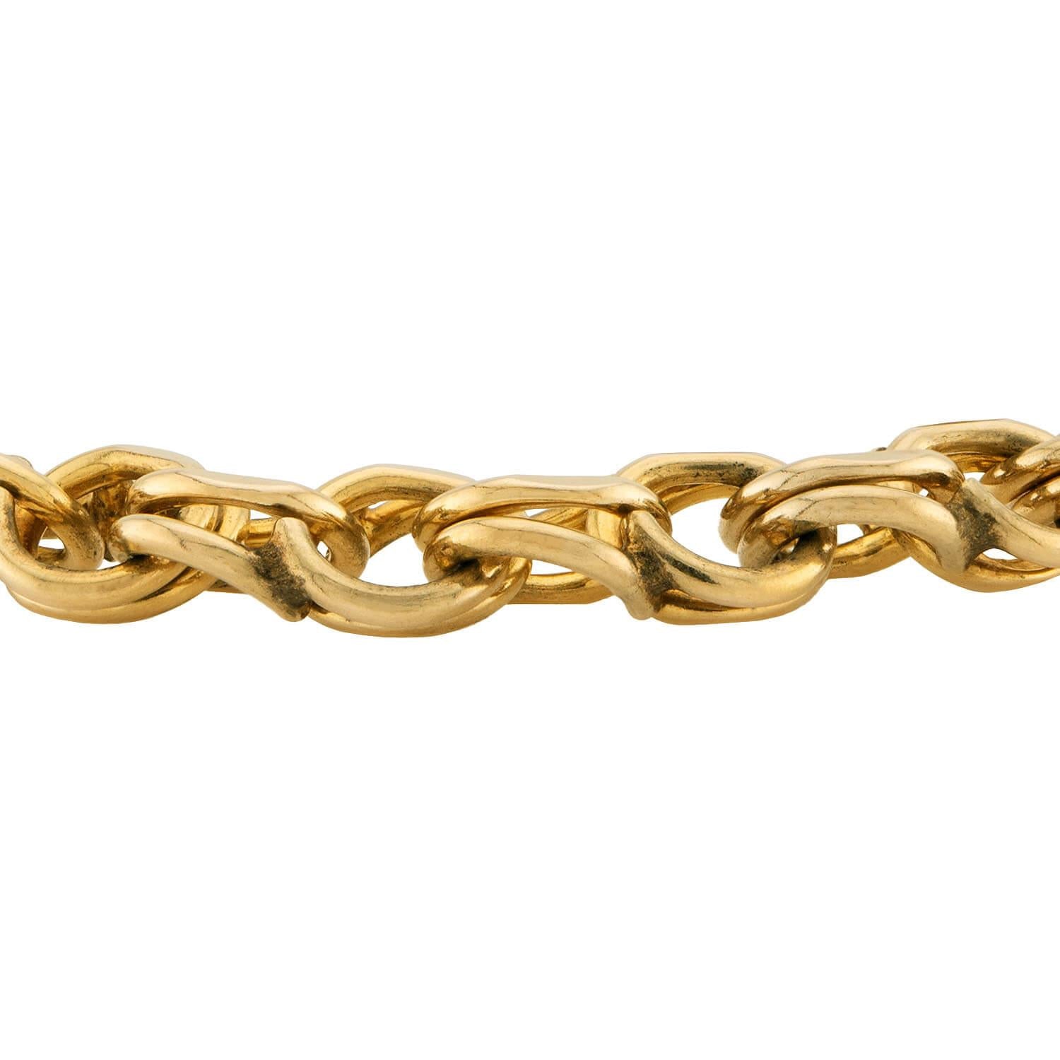 Victorian Gold-Filled Link Bracelet