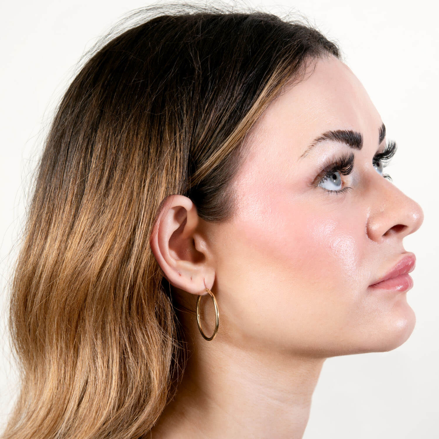 Estate 14k Gold Hoop Earrings