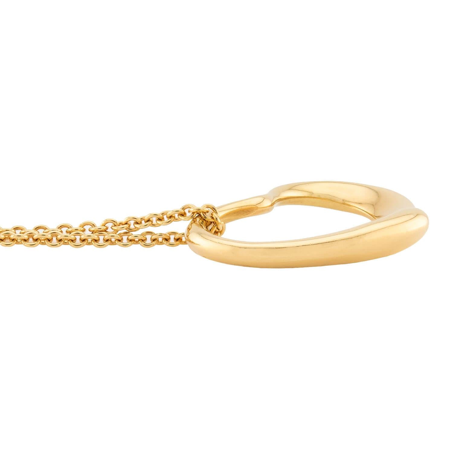 ELSA PERETTI FOR TIFFANY & CO. 18k Open Heart Pendant Necklace