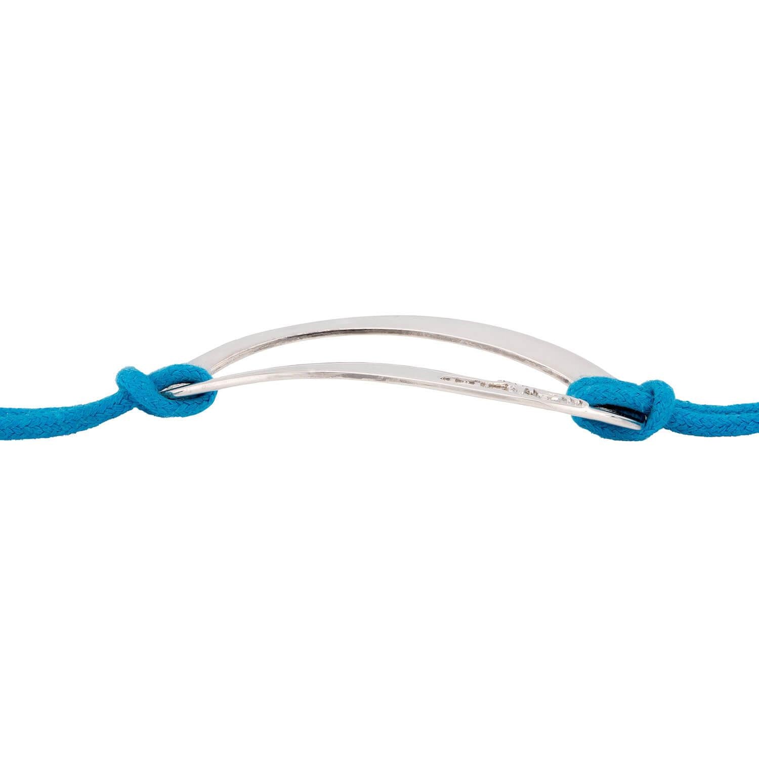 IPPOLITA Estate Sterling Silver & Cord Bracelet