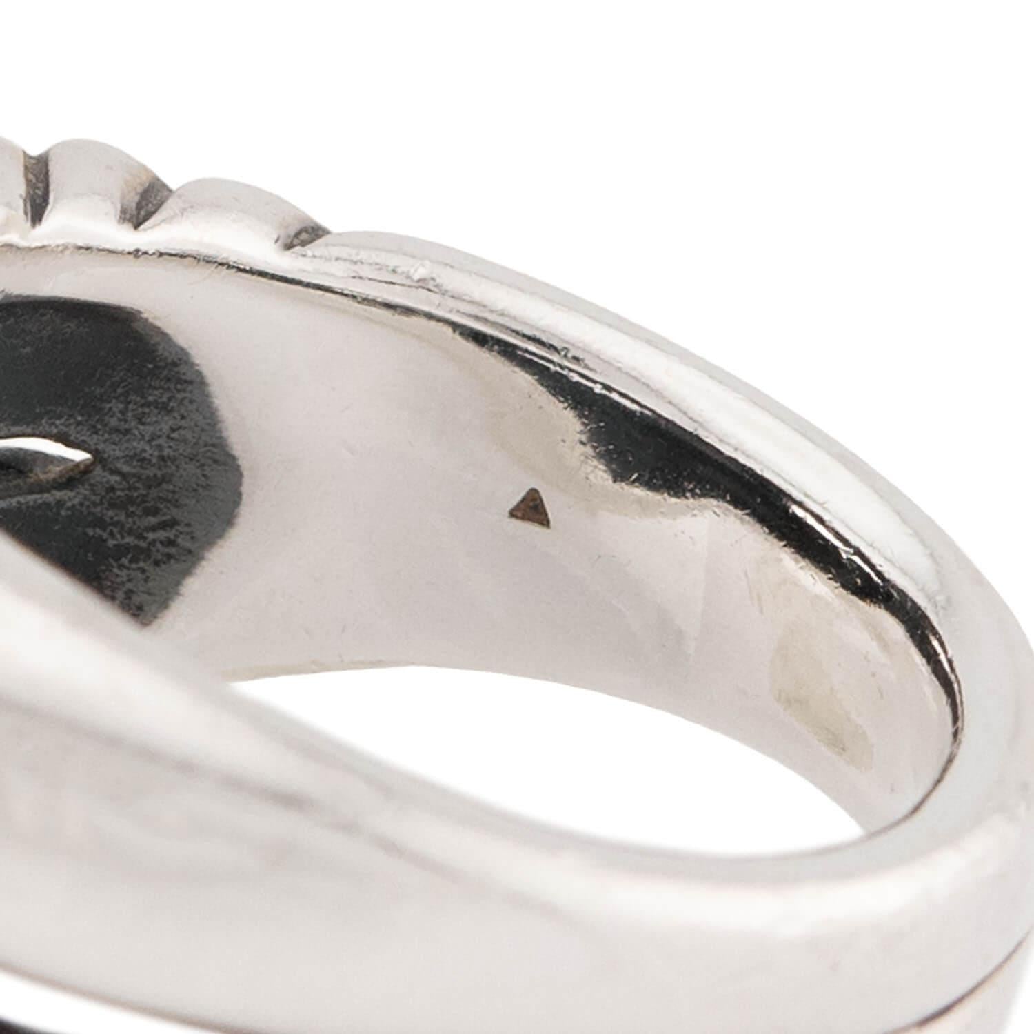 DAVID YURMAN Estate Sterling Silver Knot Ring