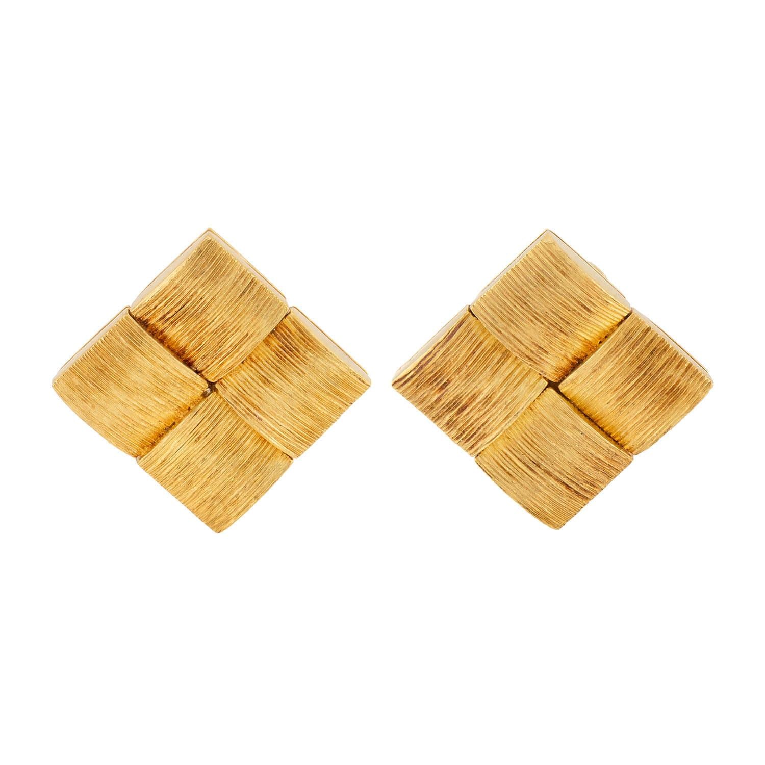 HENRY DUNAY Vintage 18k Cufflinks