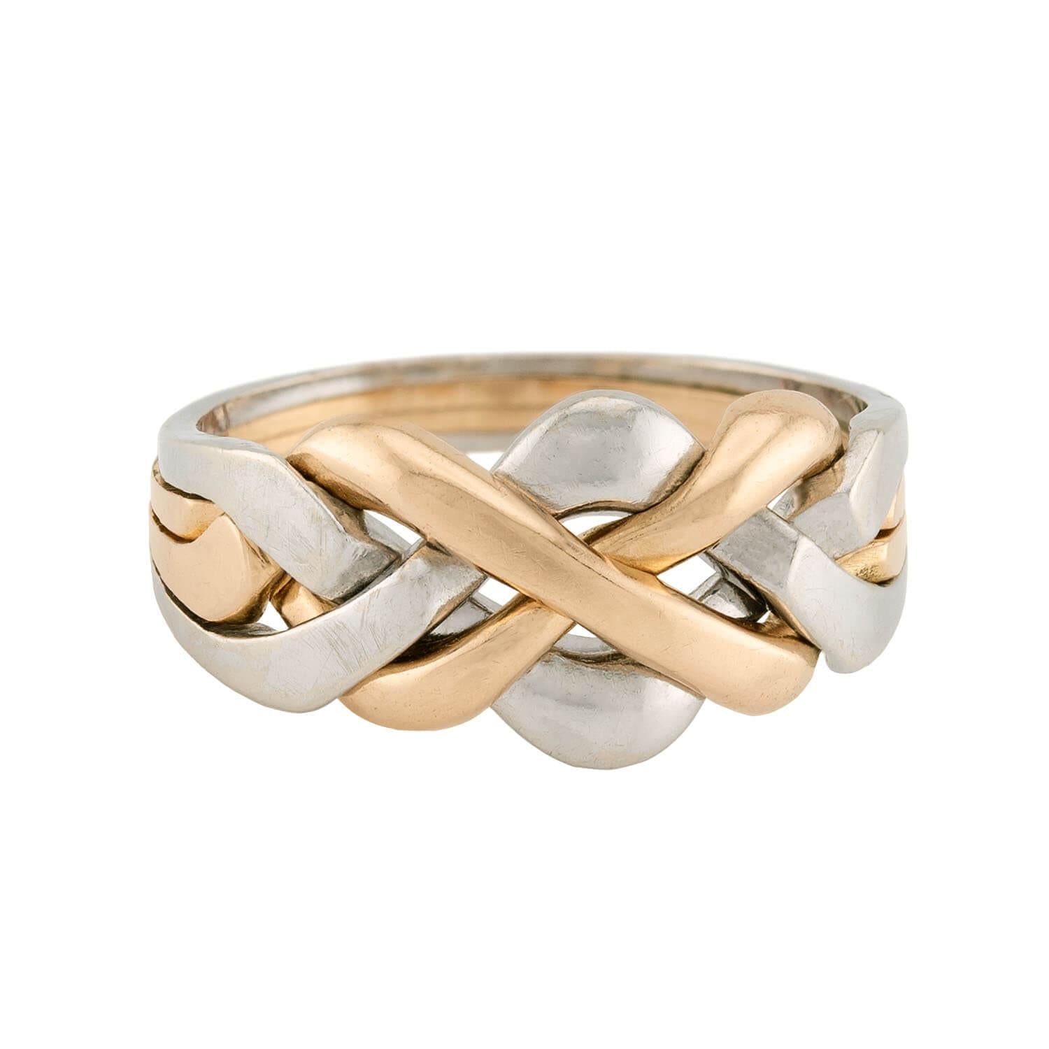 Estate 14k Puzzle Ring
