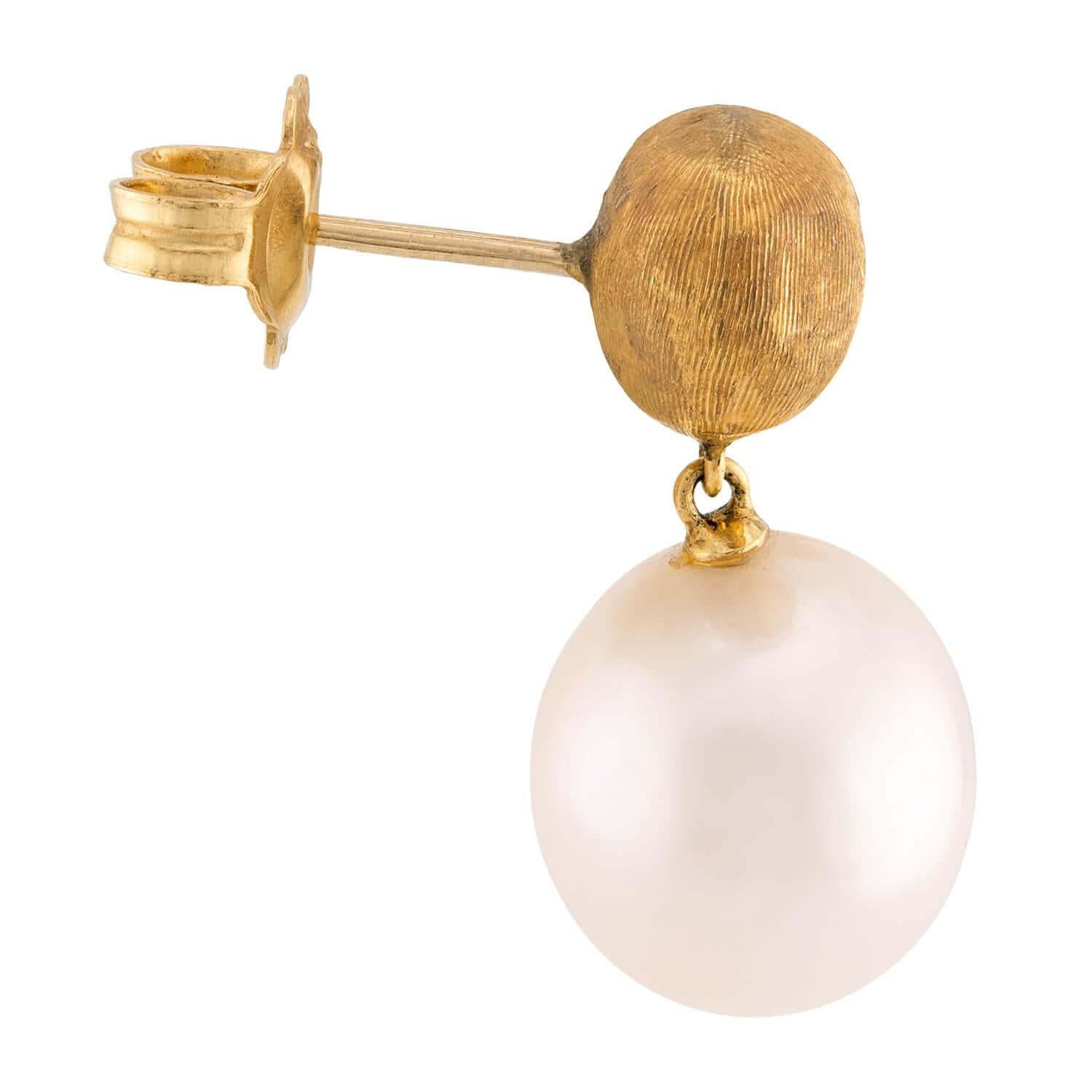 MARCO BICEGO Estate Italian 18k Pearl Earrings