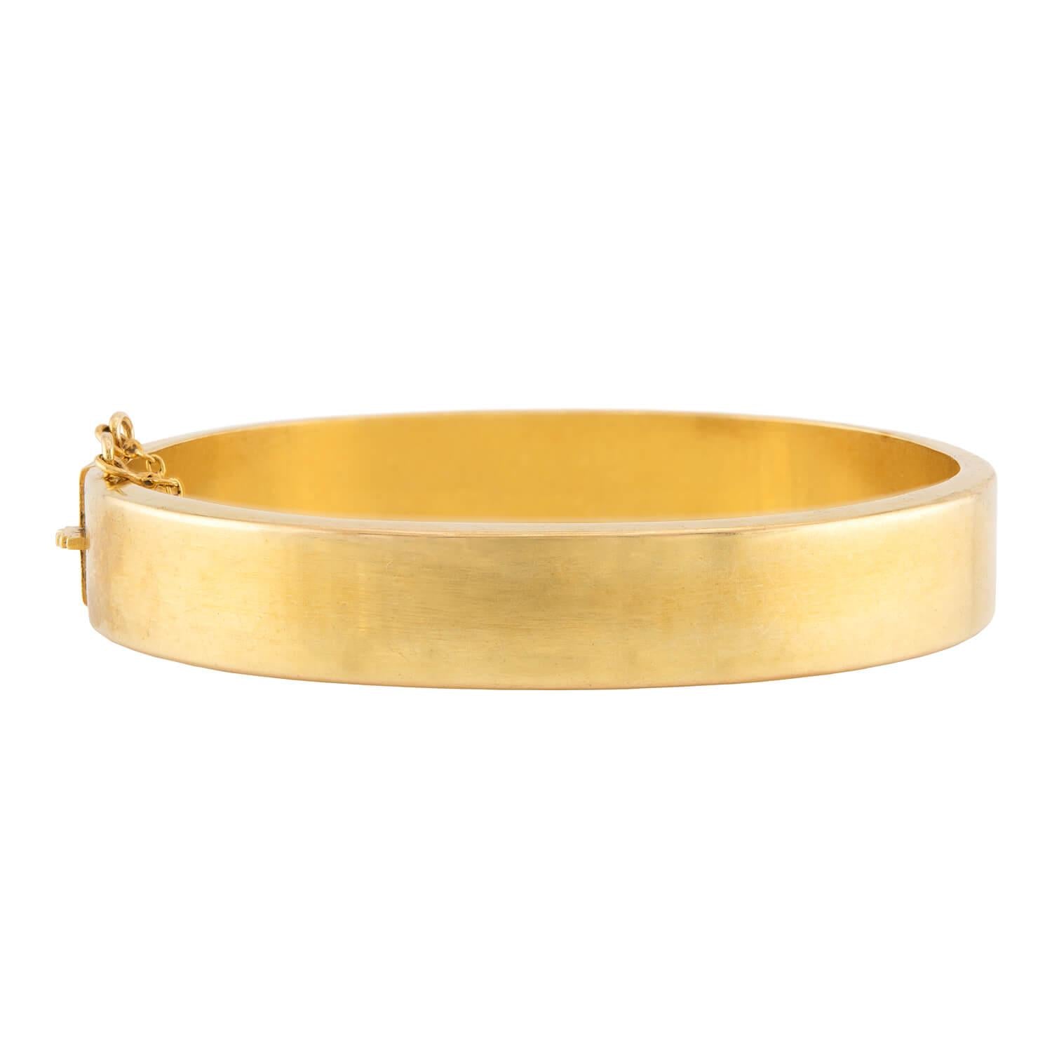 Victorian 15k Etruscan Bangle