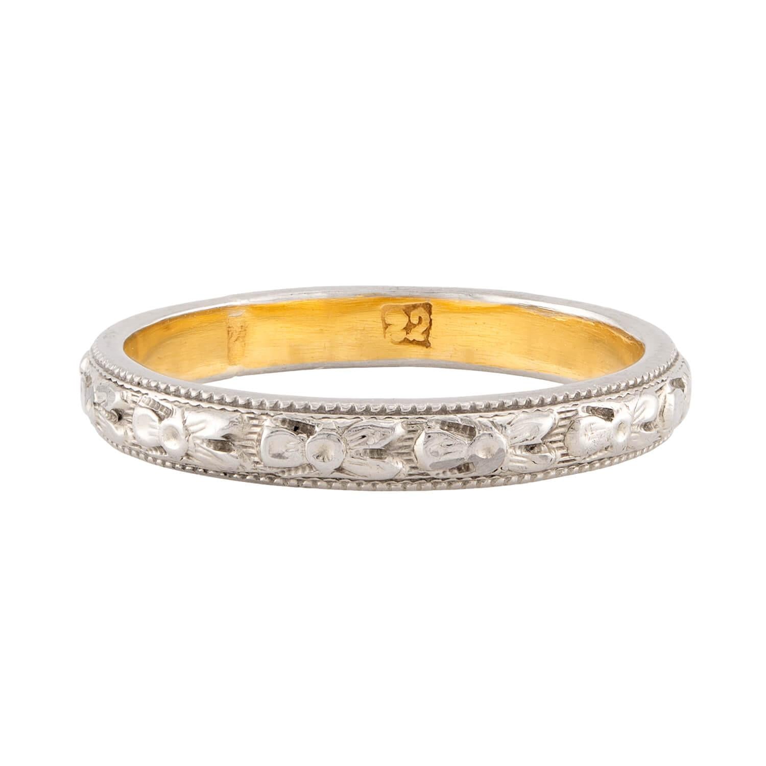Edwardian 14k Band