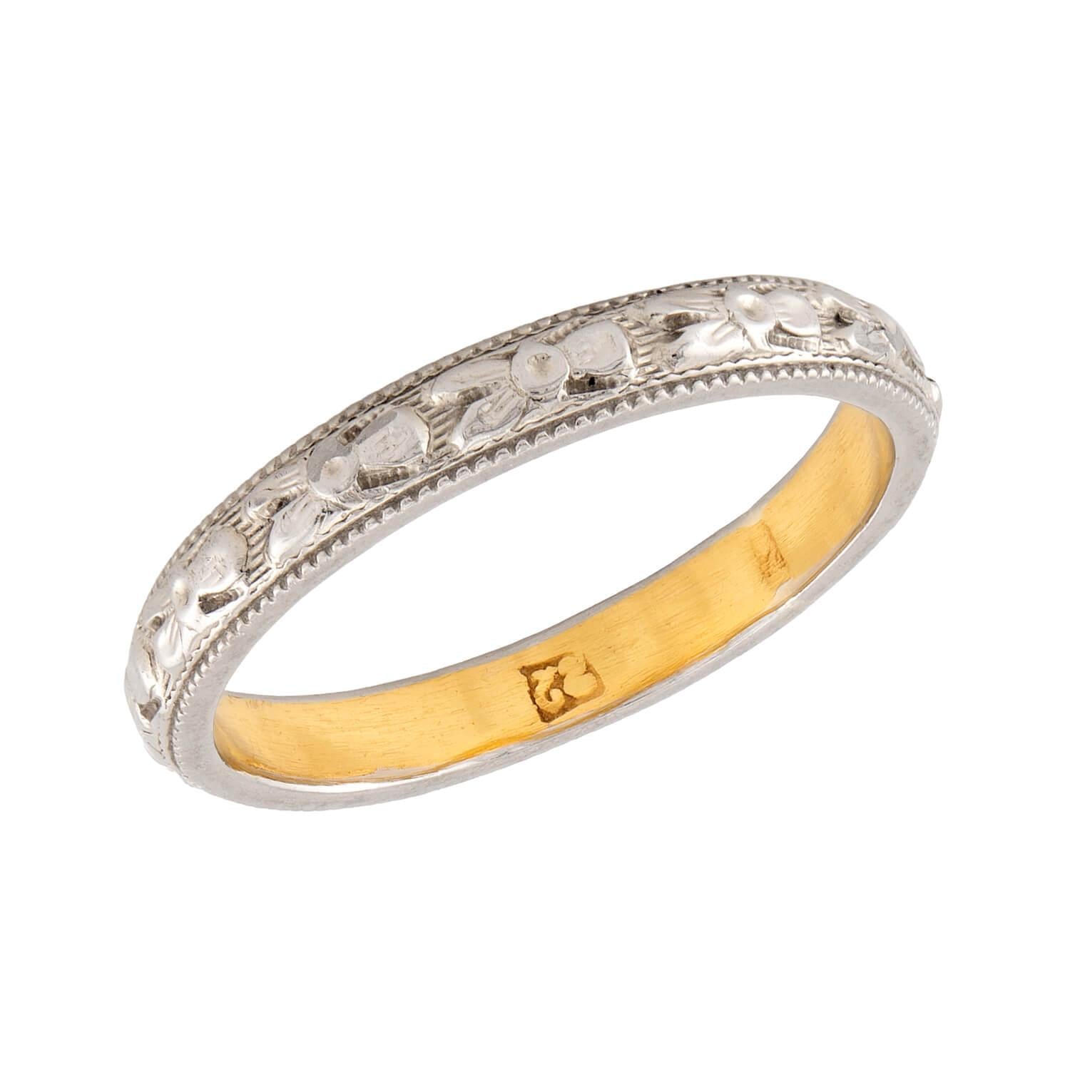 Edwardian 14k Band