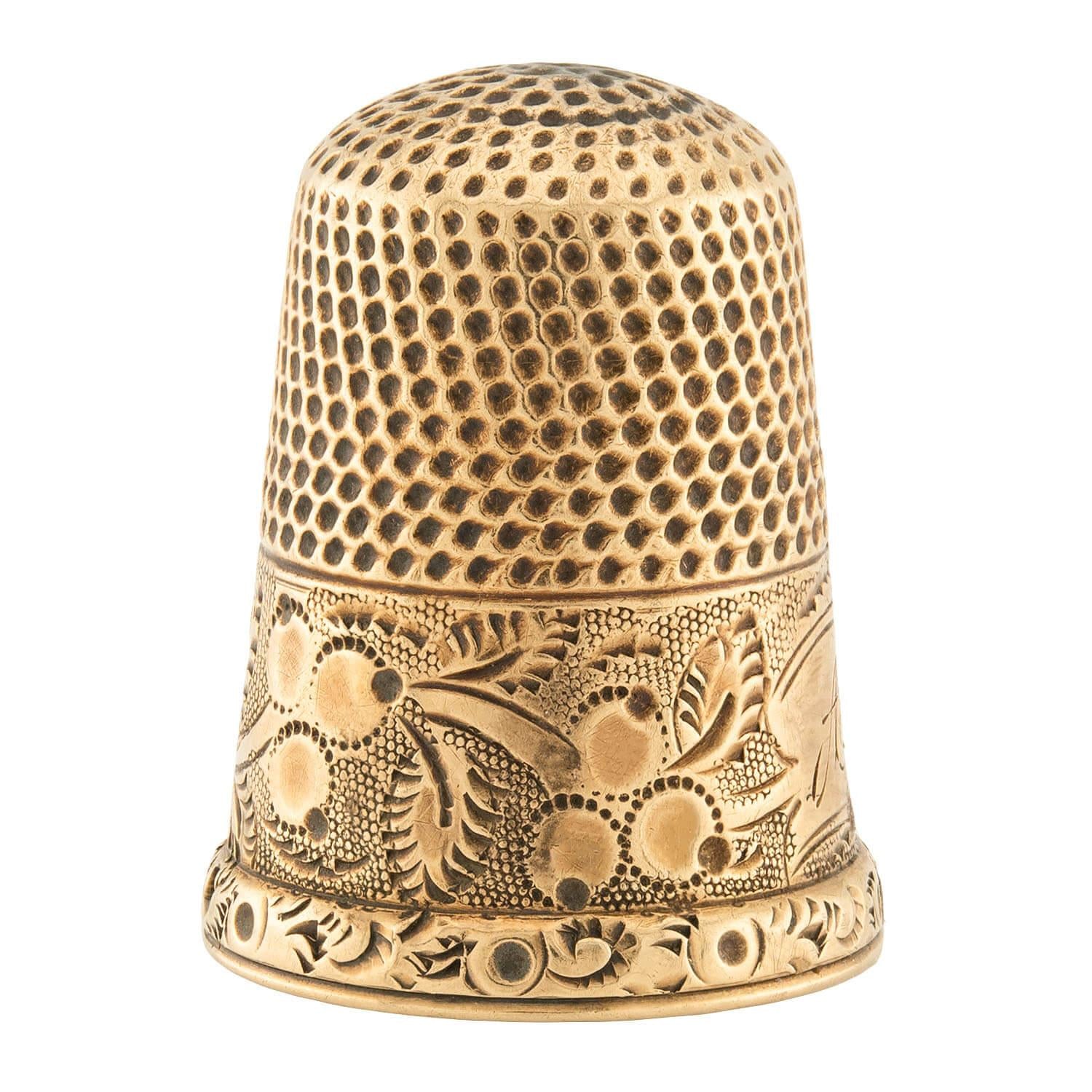 Victorian 14k Thimble