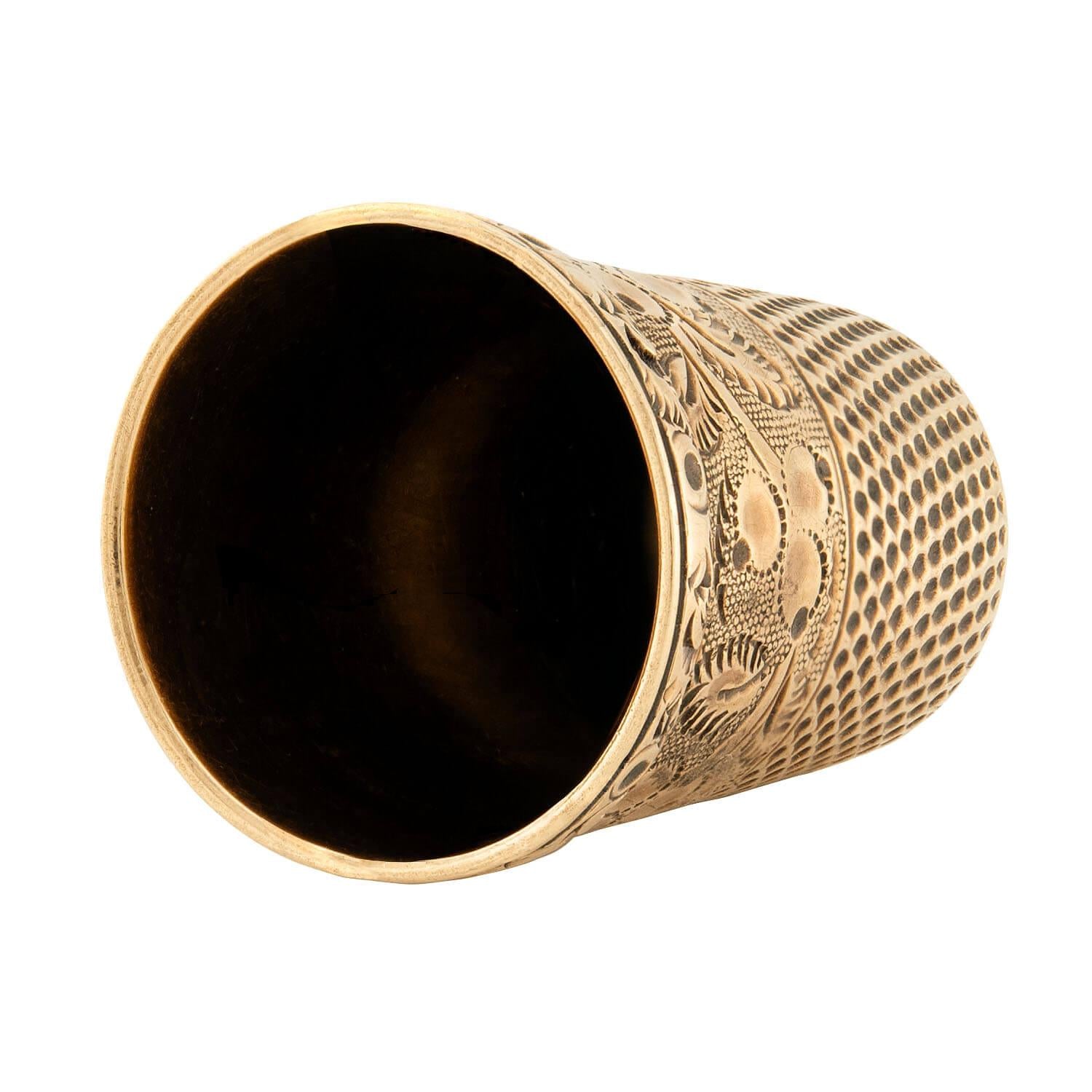 Victorian 14k Thimble