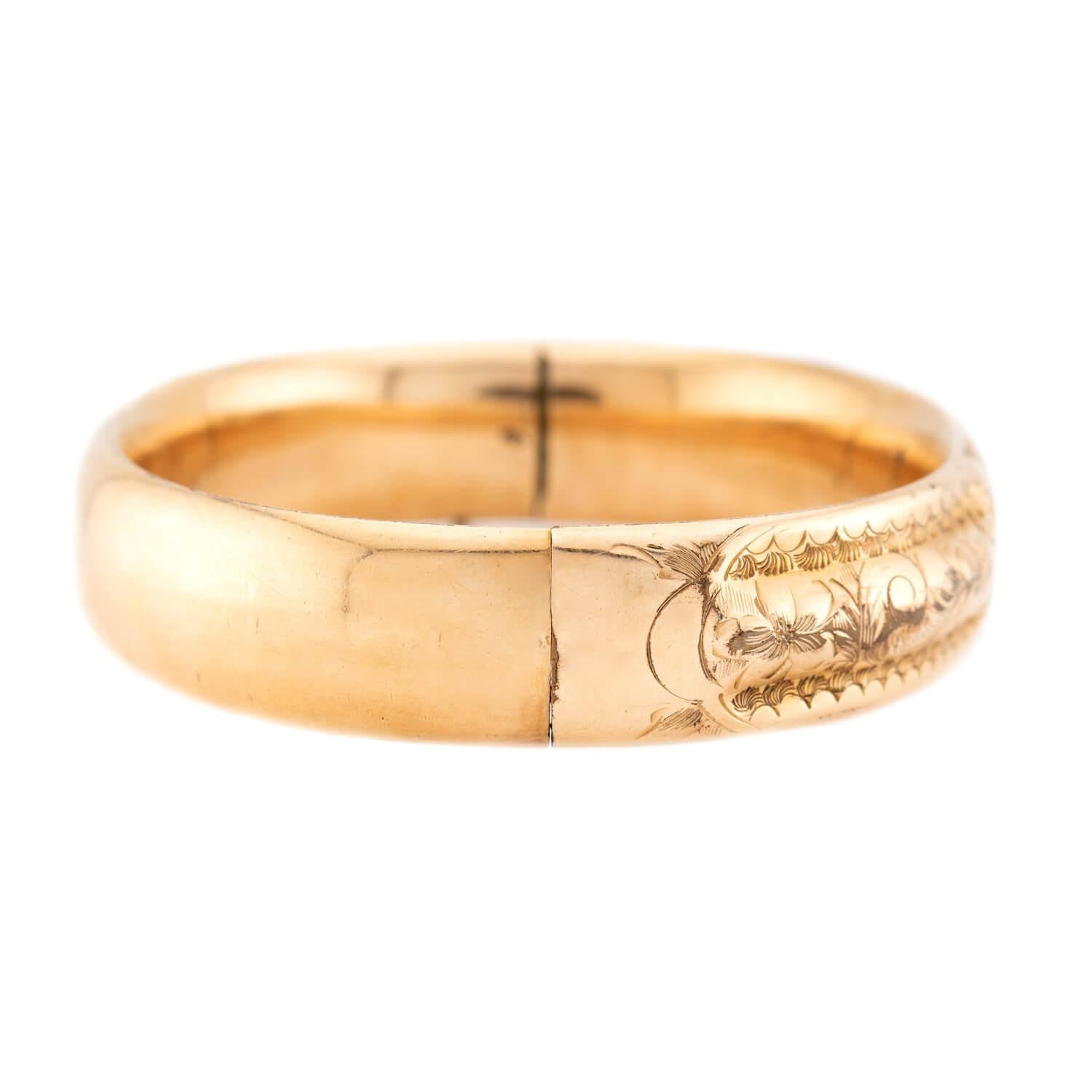 Victorian Gold-Filled Bangle
