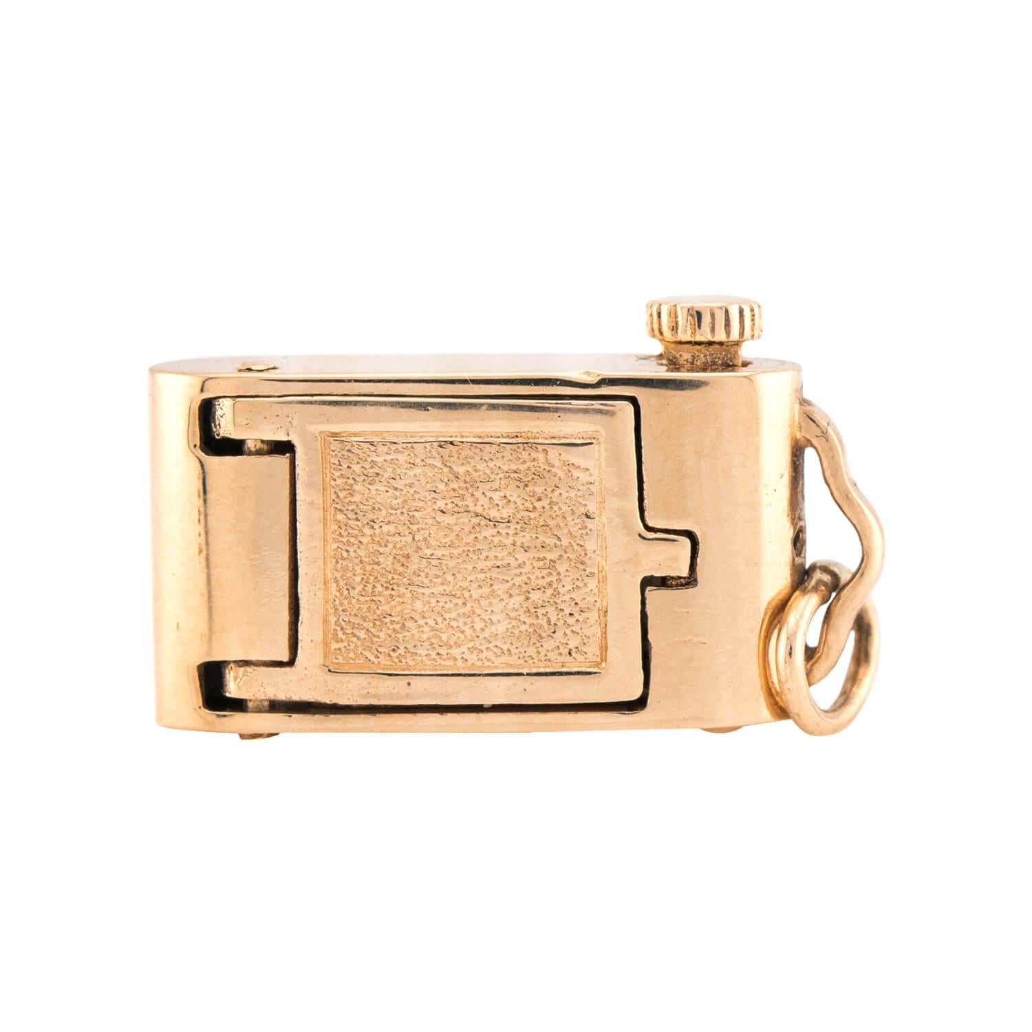 Vintage 14k Camera Pendant/Charm