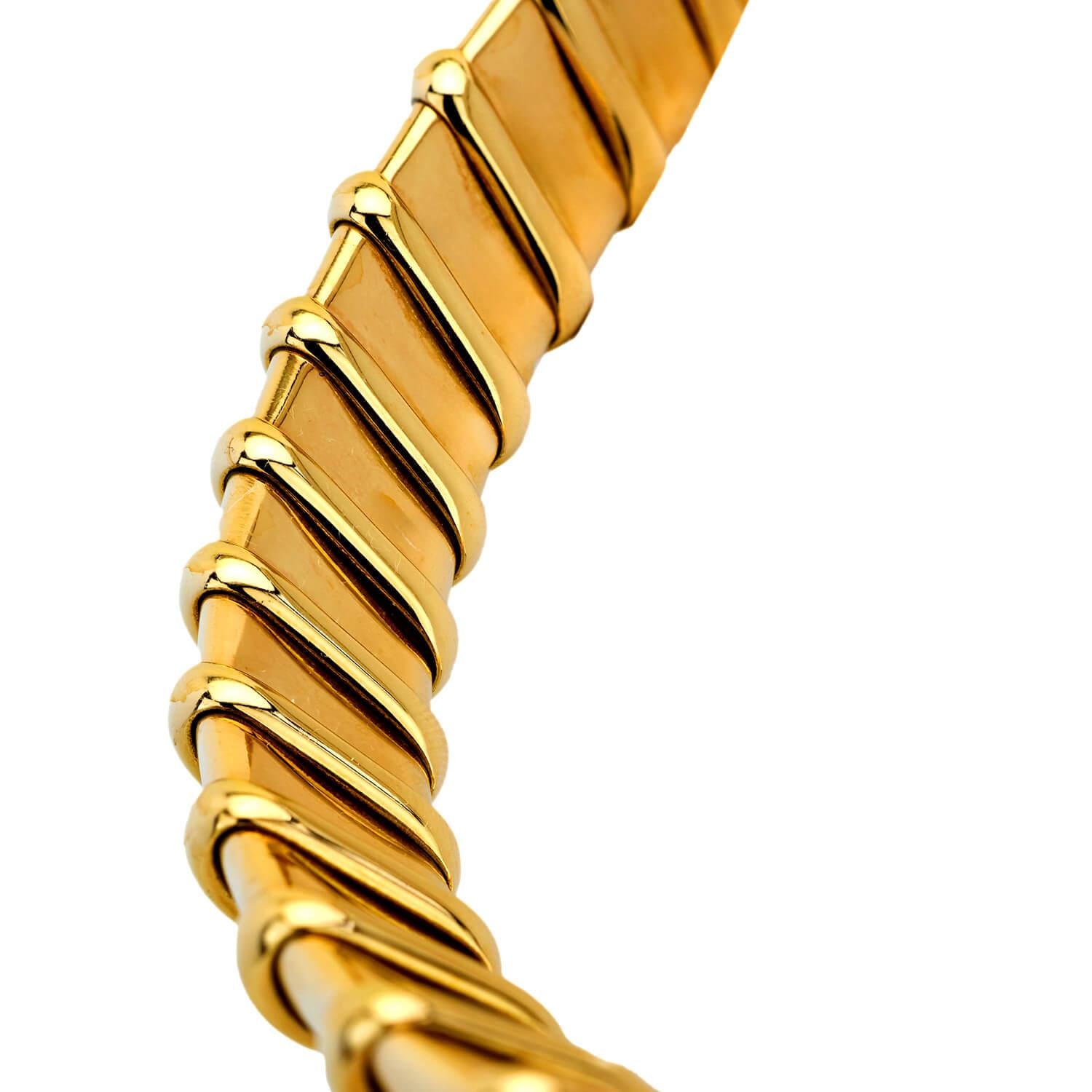 ROBERTO COIN Estate 18k Collar Necklace