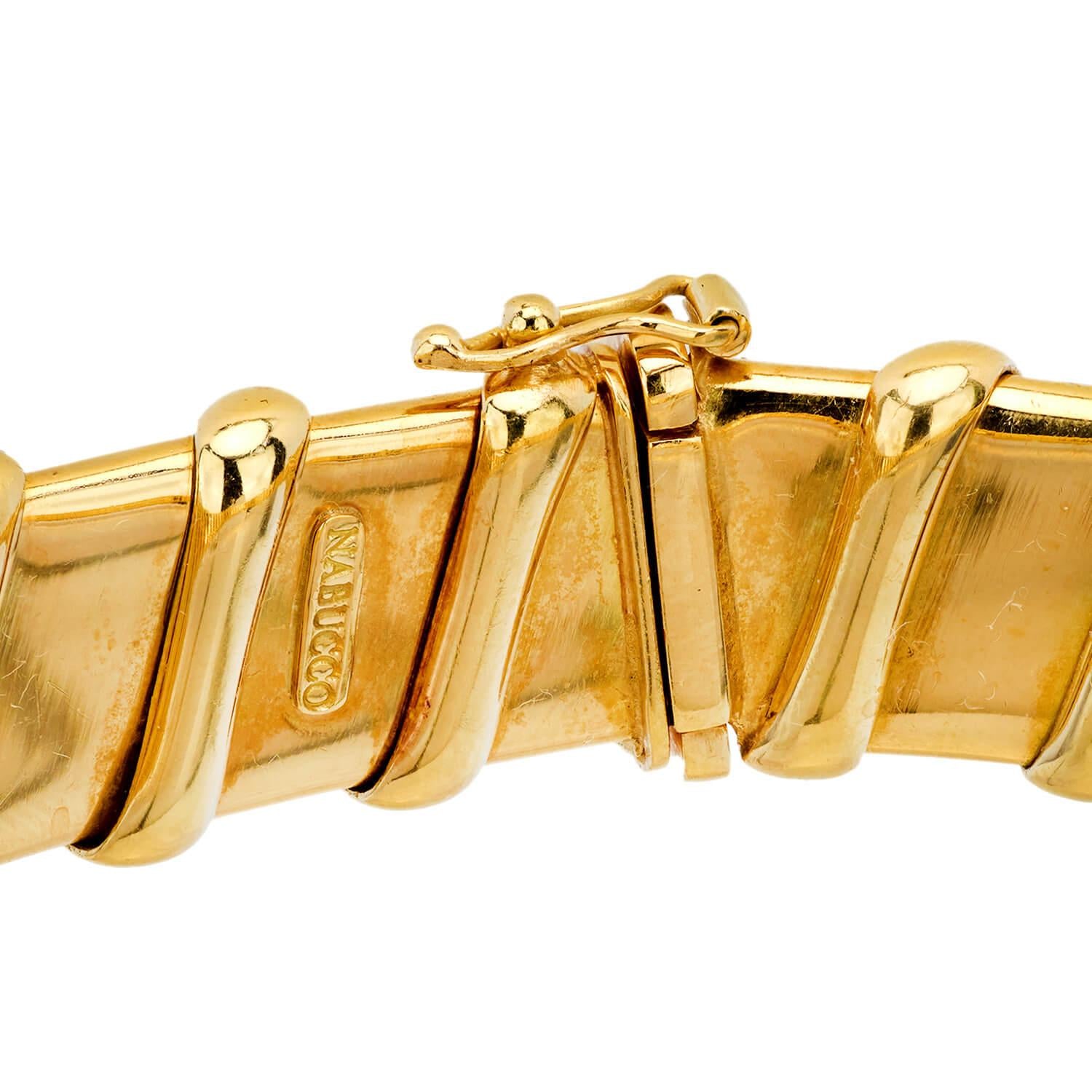 ROBERTO COIN Estate 18k Collar Necklace