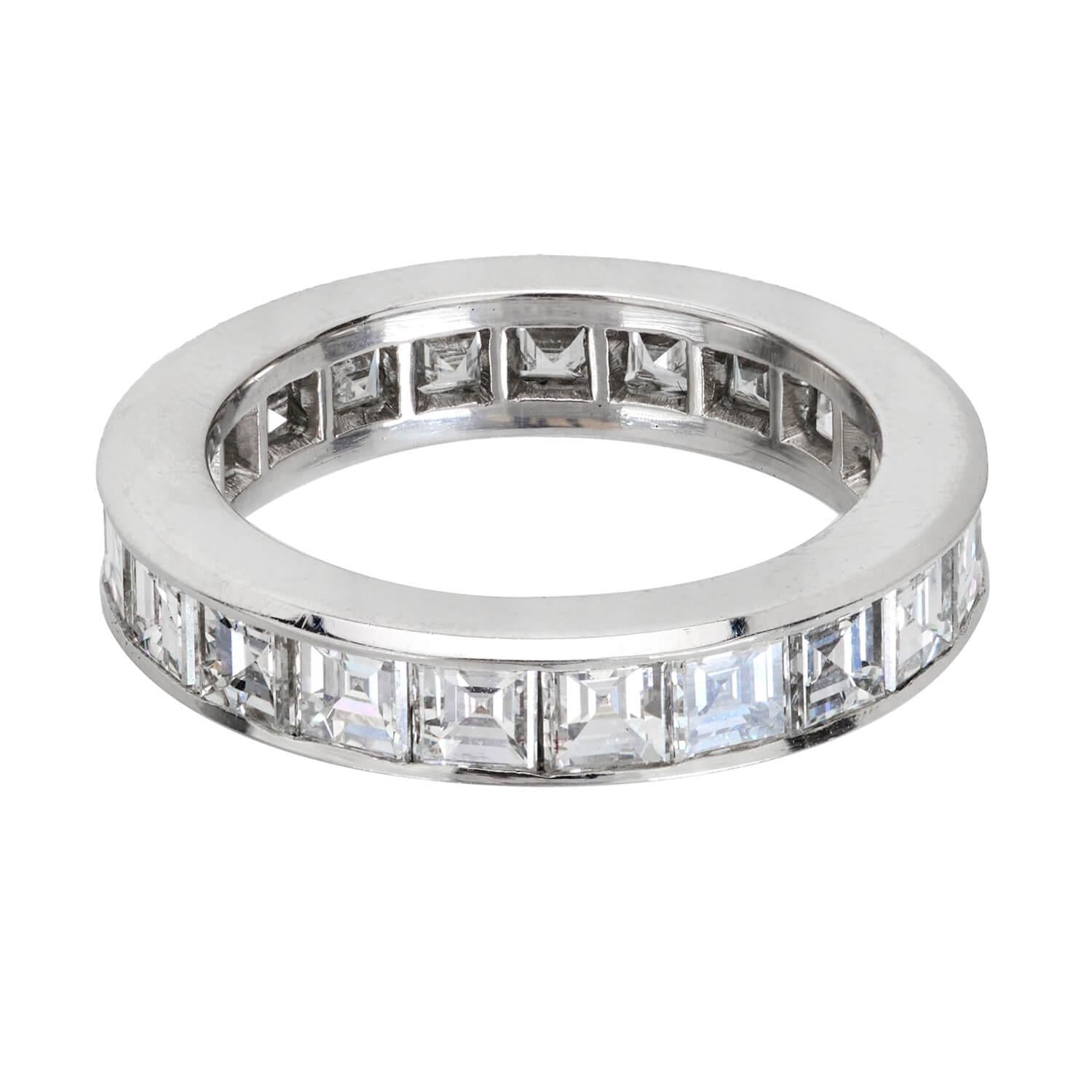 Estate Platinum Diamond Eternity Band
