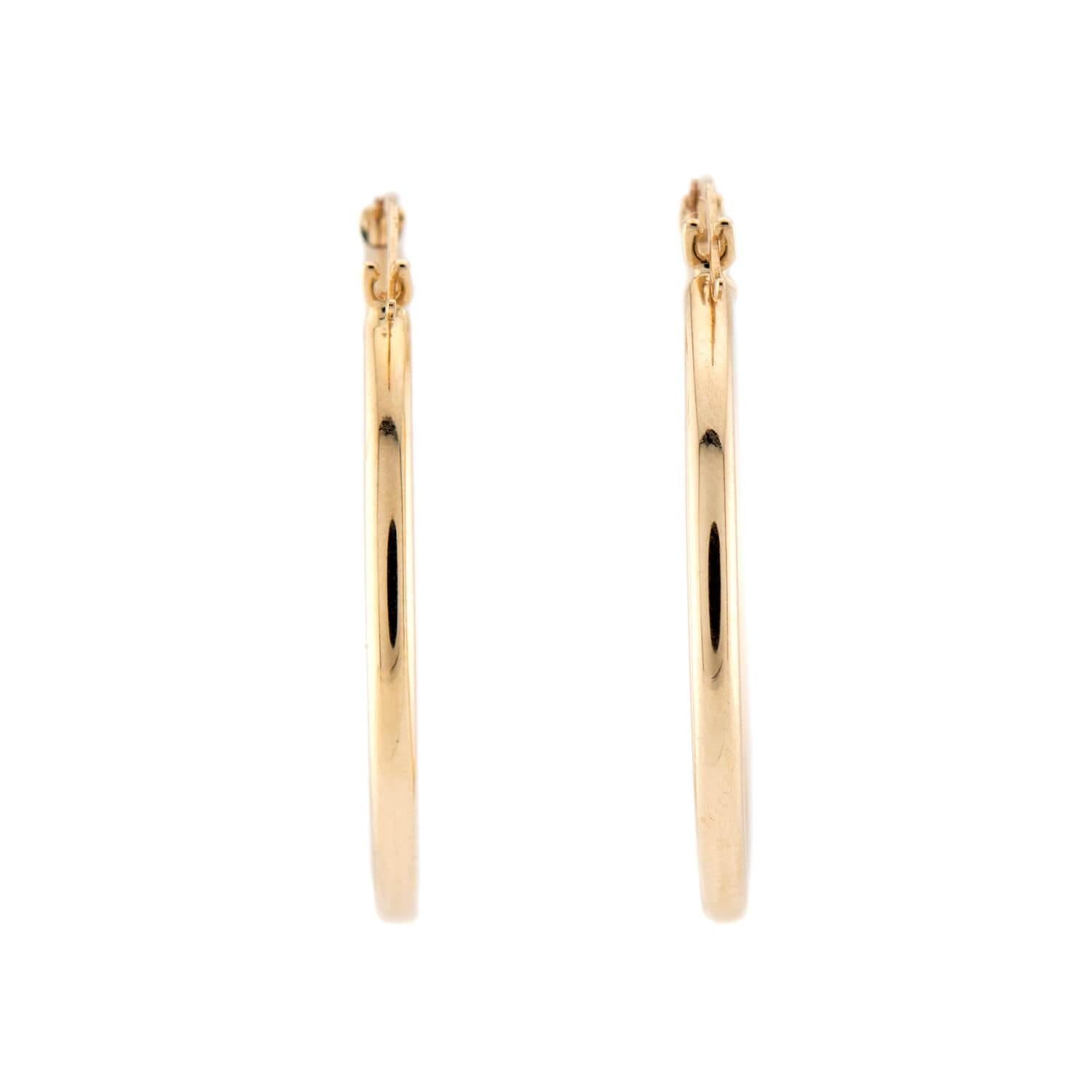 Estate 14k Gold Hoop Earrings