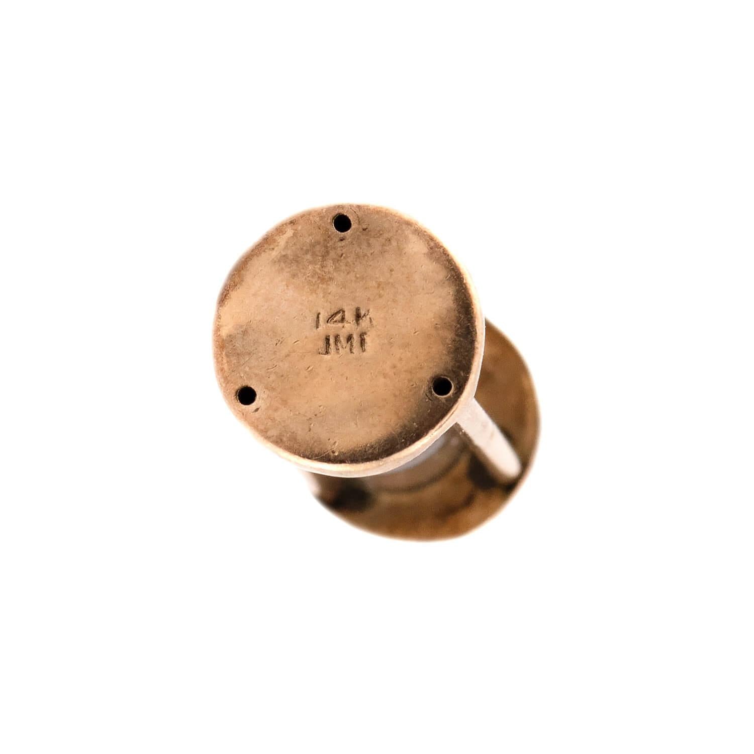 Vintage 14k Hourglass Pendant/Charm