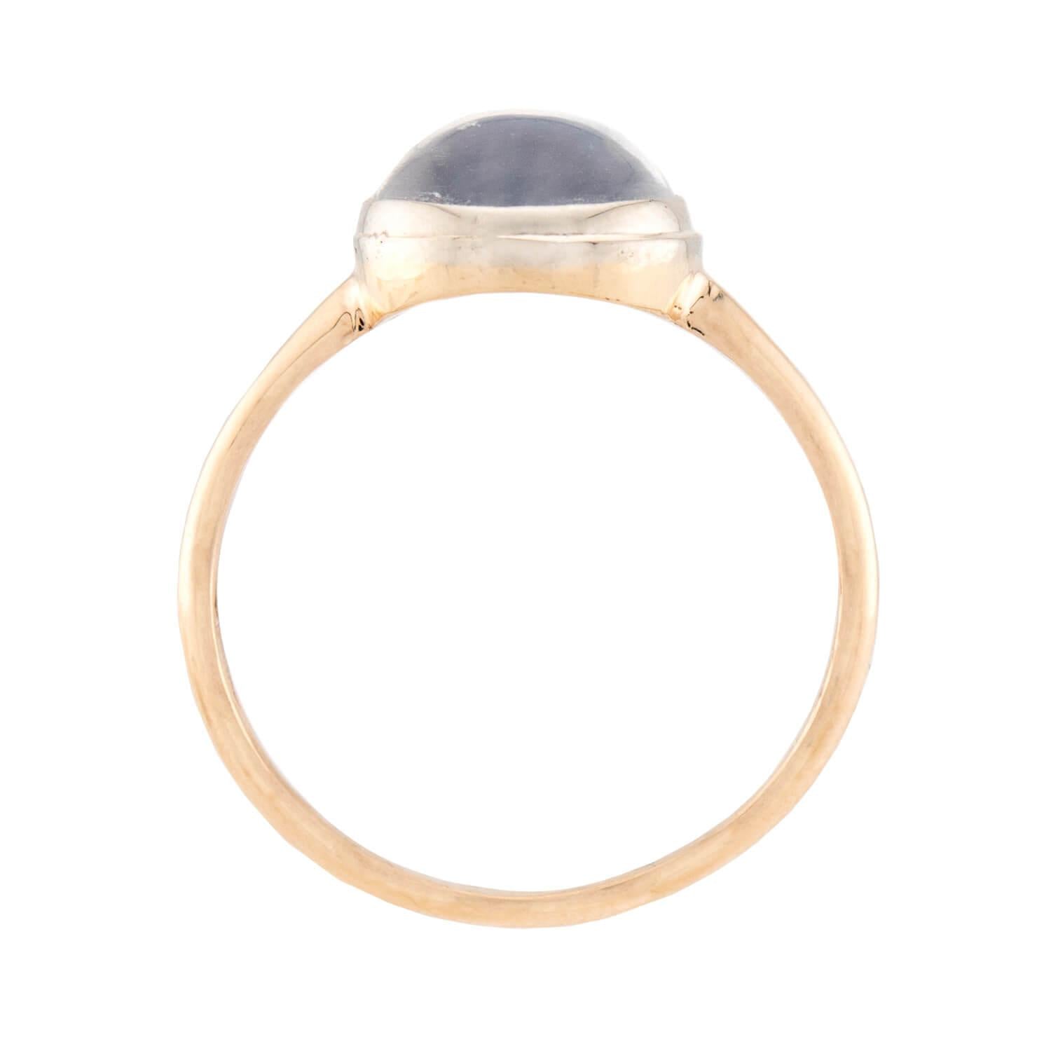 Edwardian 10k Moonstone Ring