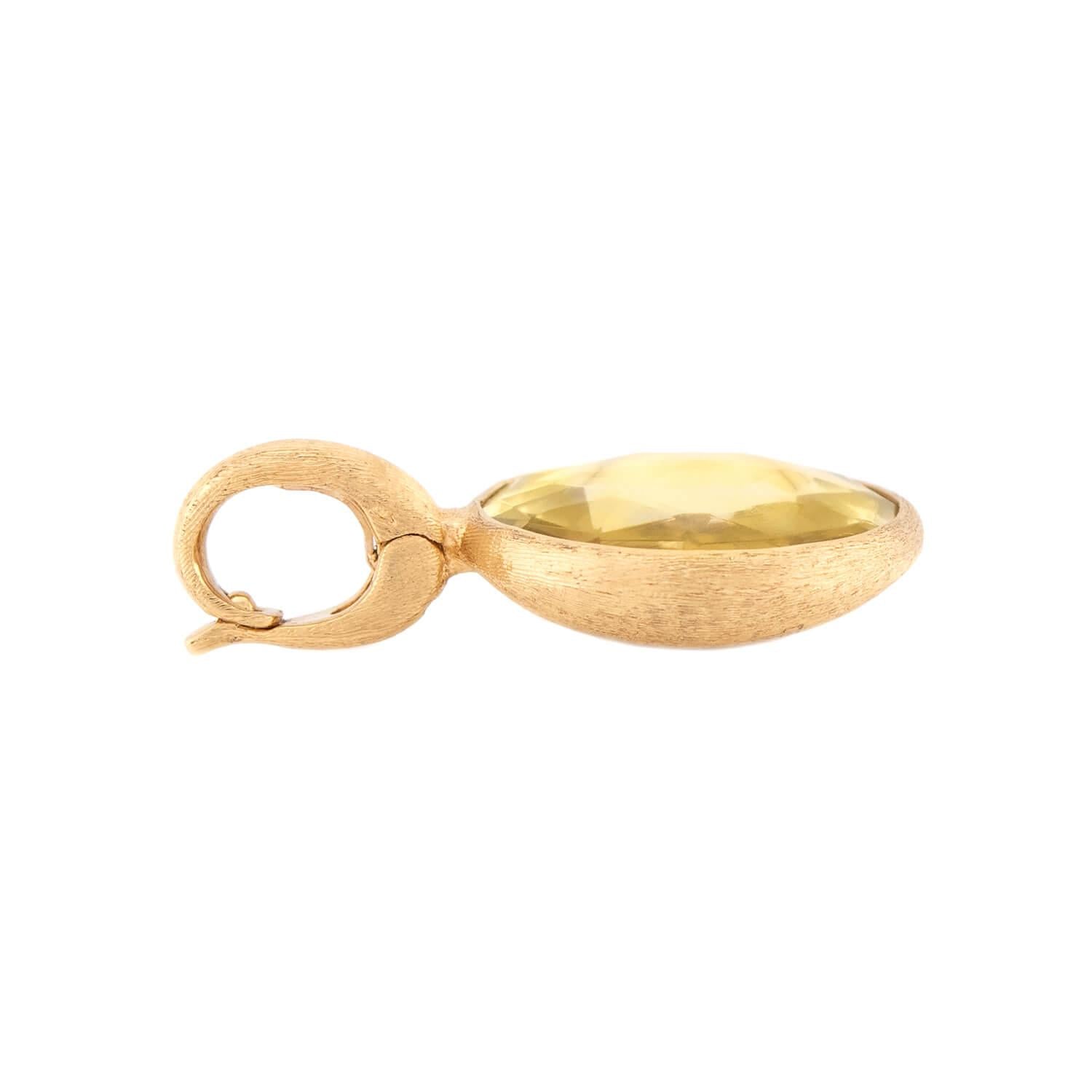 MARCO BICEGO Estate Italian 18k Jaipur Quartz Pendant/Charm