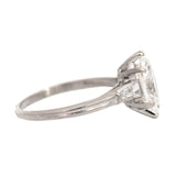 TIFFANY & CO. Retro Platinum Marquise Diamond Engagement Ring 1.20ct