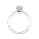 TIFFANY & CO. Estate Platinum Diamond Engagement Ring 1.04ct