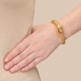 DAVID WEBB Estate 18k + Garnet Ouroboros Snake Bracelet 64.7g