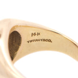TIFFANY & CO. Art Deco 14k Amethyst Gypsy Ring