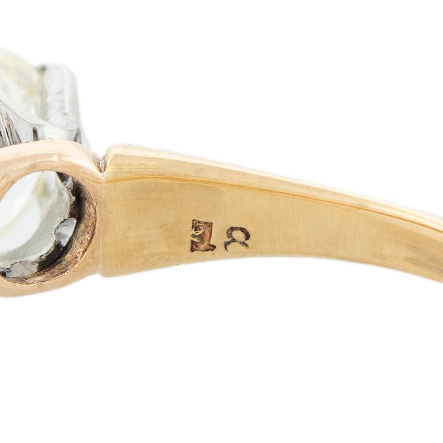 Edwardian 18kt/Platinum Old European Cut Solitaire Diamond Engagement Ring 1.00ct (On Hold)