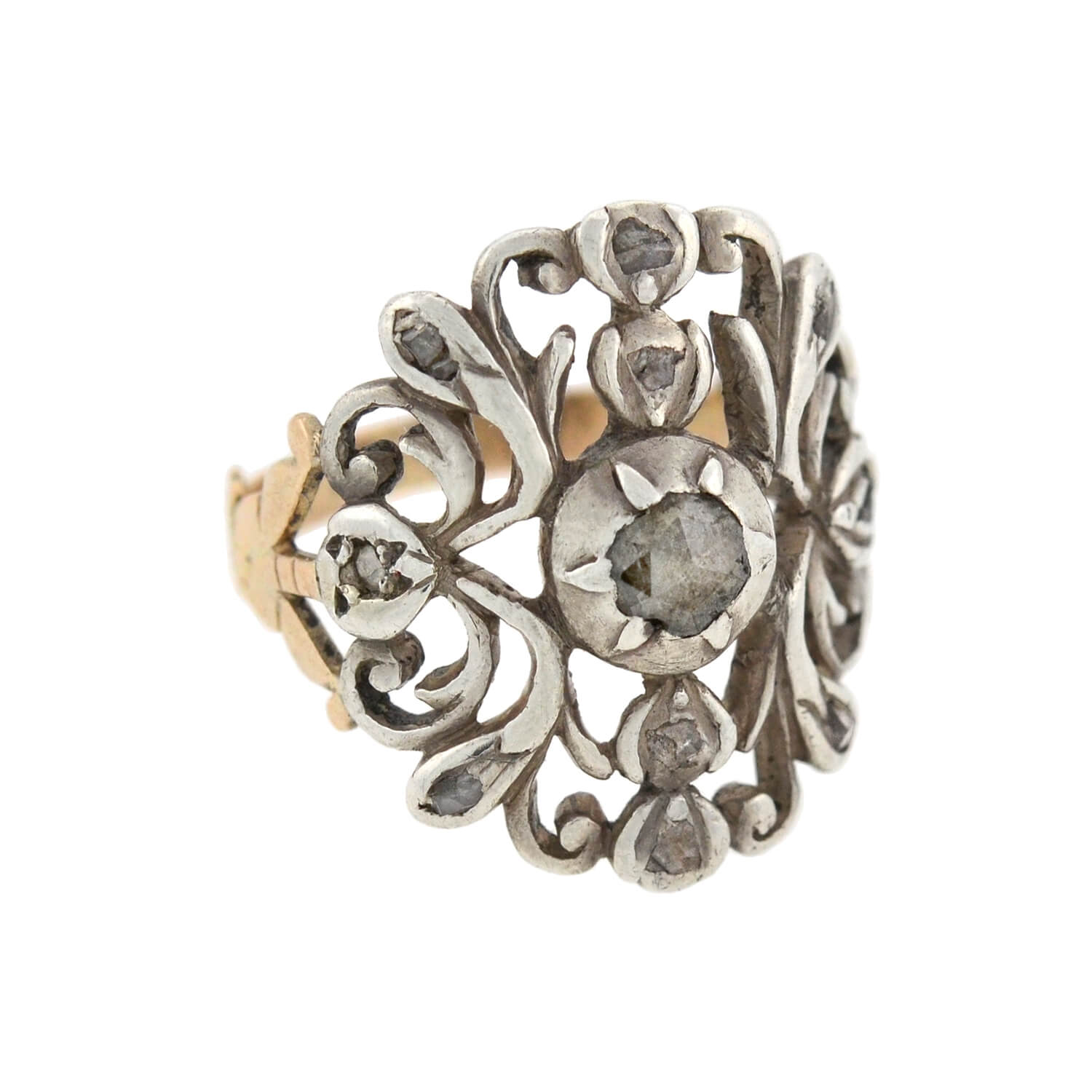 Georgian silver outlet ring