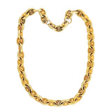 Victorian 15k Large Mariner Link Necklace