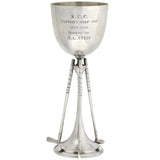 MAPPIN & WEBB Edwardian Sterling "Captain's Golf Cup" Runner Up Trophy