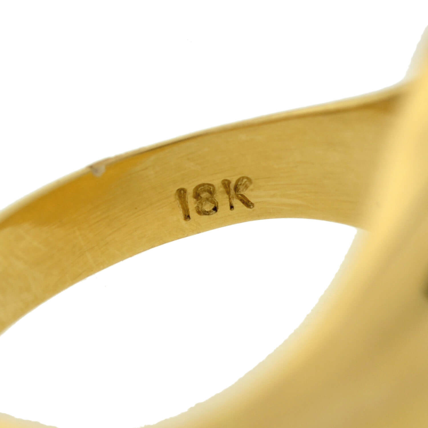Victorian 18k Hand Coral Skull Ring