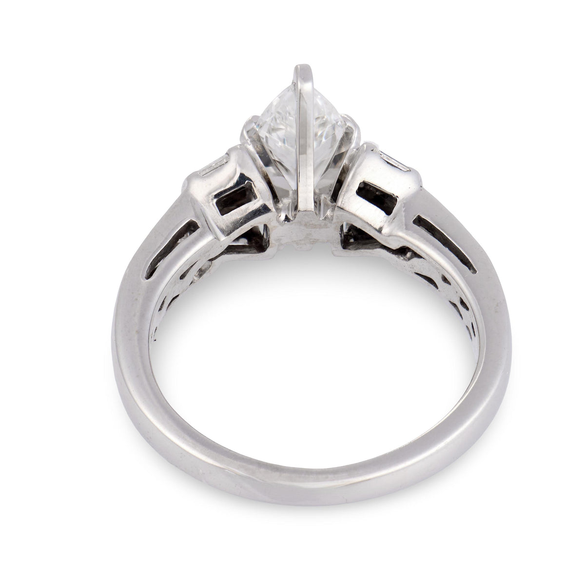 Vintage 14k Diamond Engagement Ring .80ct